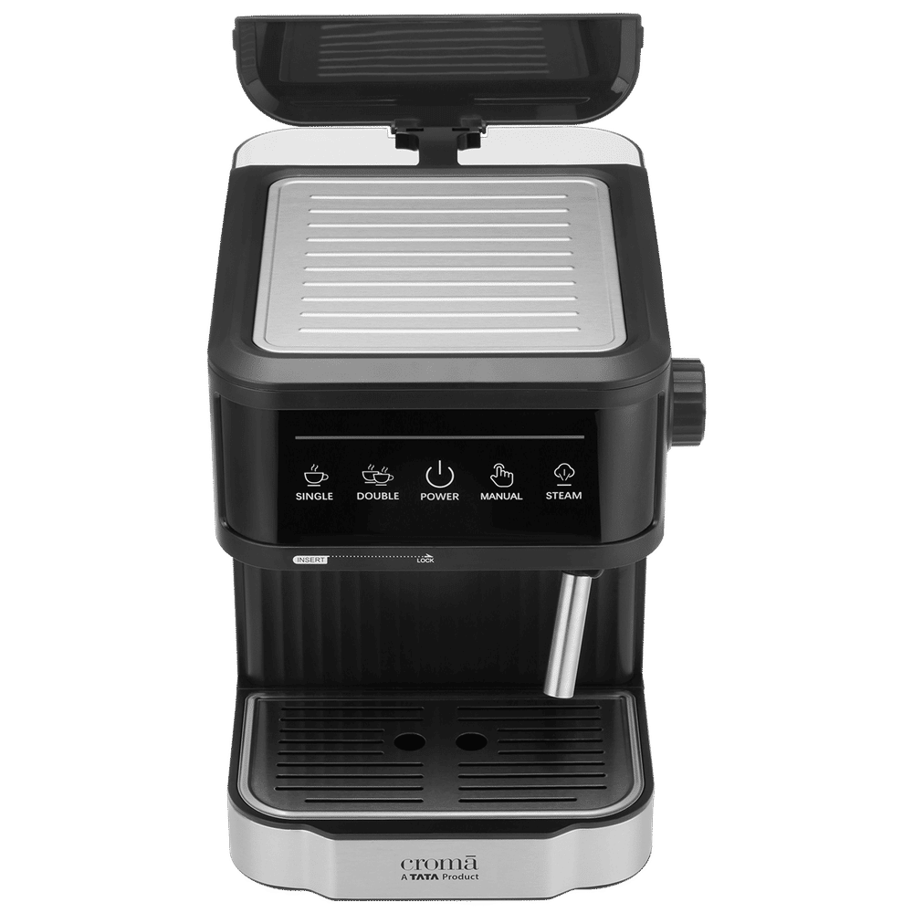 Buy Croma Automatic Espresso, Cappuccino & Latte Coffee Maker with ...