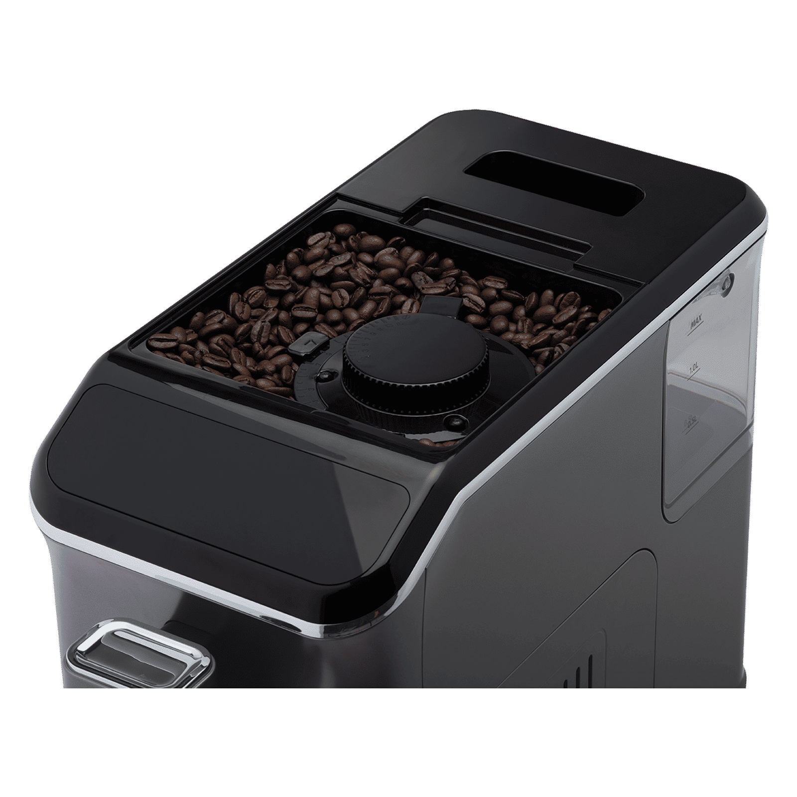 morphy richards Cafe Artisan 1350 Watt Automatic Espresso, Cappuccino & Latte Coffee Maker with In-built Milk Frothing System (Black & Titanium)_5