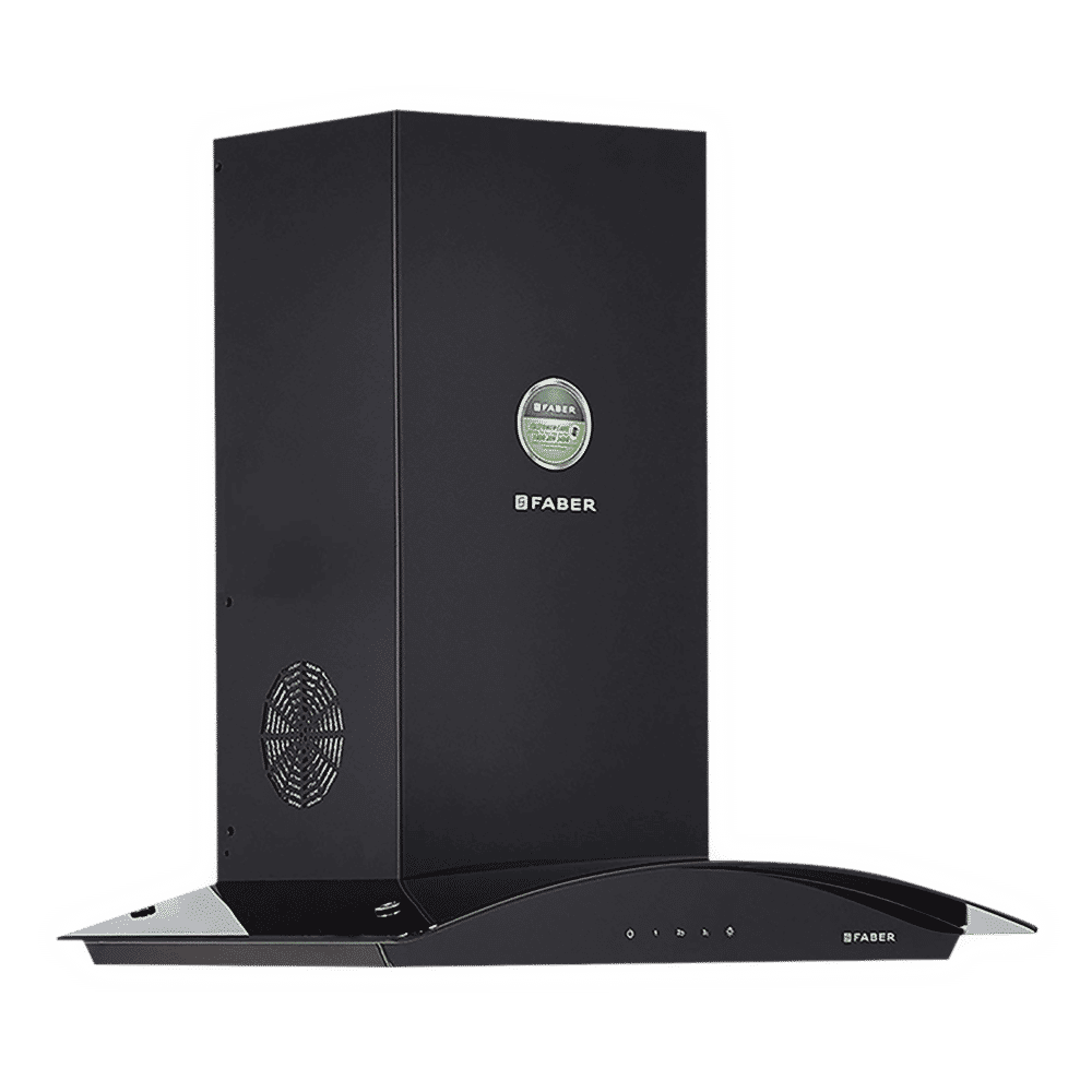 FABER FEEL PLUS 3D T2S2 BK TC LTW 60cm 1150m3/hr Ducted Wall Mounted Chimney with Touch Control Panel (Black)_9