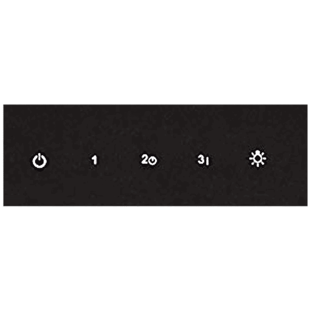 FABER FEEL PLUS 3D T2S2 BK TC LTW 60cm 1150m3/hr Ducted Wall Mounted Chimney with Touch Control Panel (Black)_5