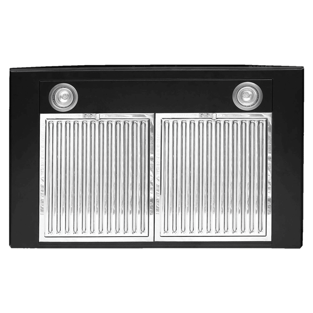 FABER Feel Plus 90cm 1095m3/hr Ductless Wall Mounted Chimney with Baffle Filter (Black)_4