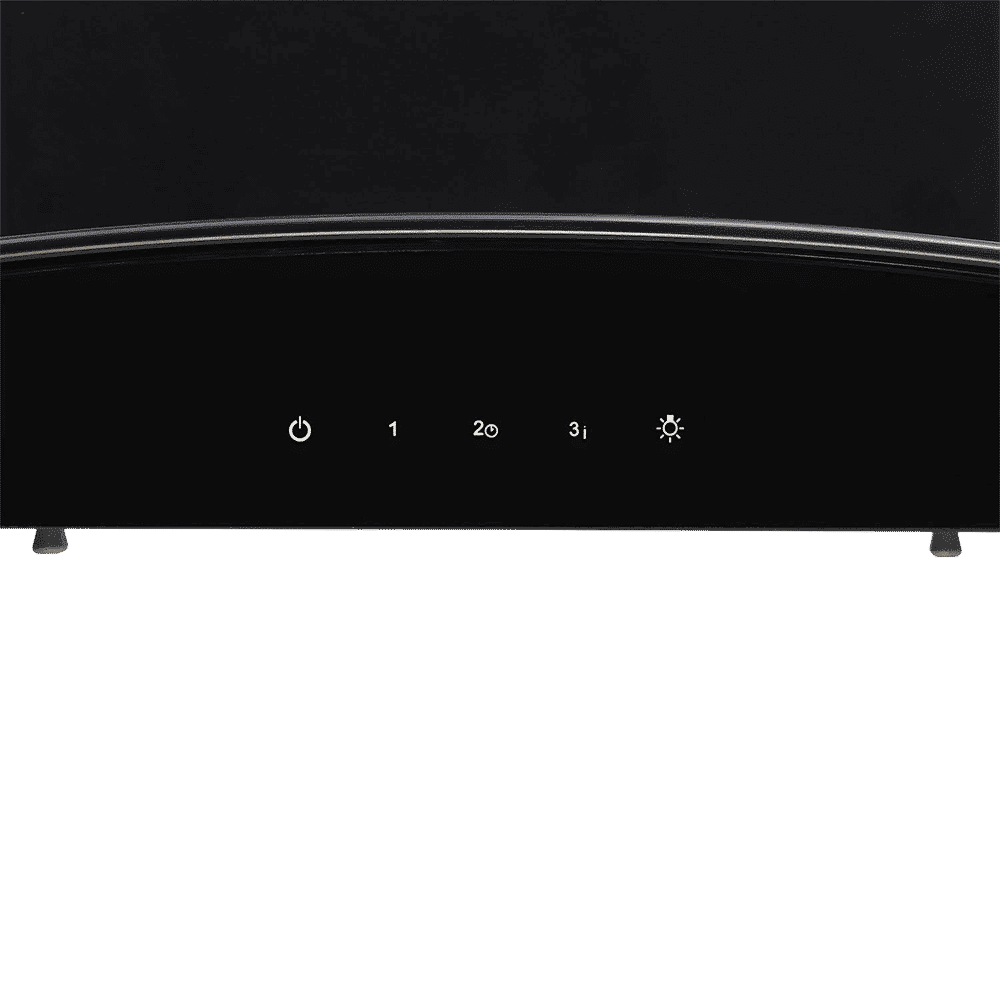 FABER Feel Plus 90cm 1095m3/hr Ductless Wall Mounted Chimney with Baffle Filter (Black)_5