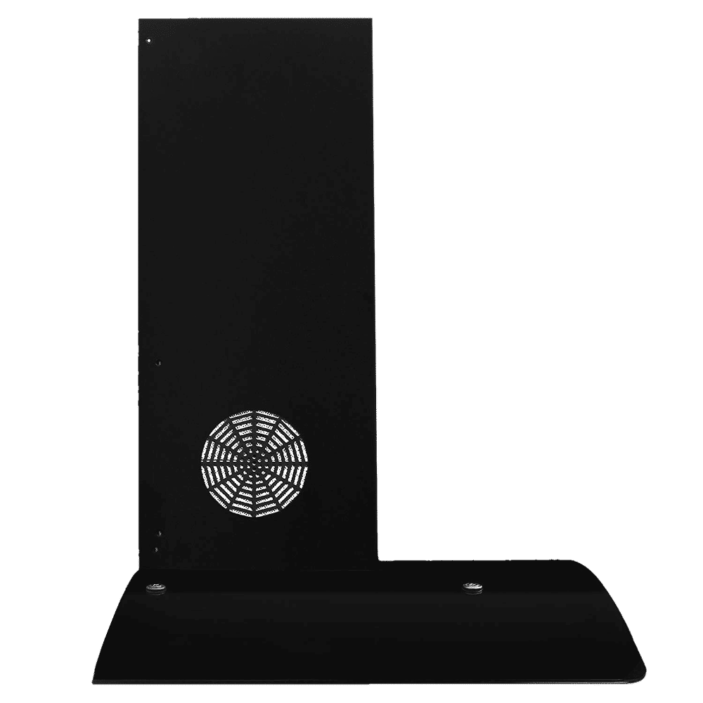 FABER Feel Plus 90cm 1095m3/hr Ductless Wall Mounted Chimney with Baffle Filter (Black)_6