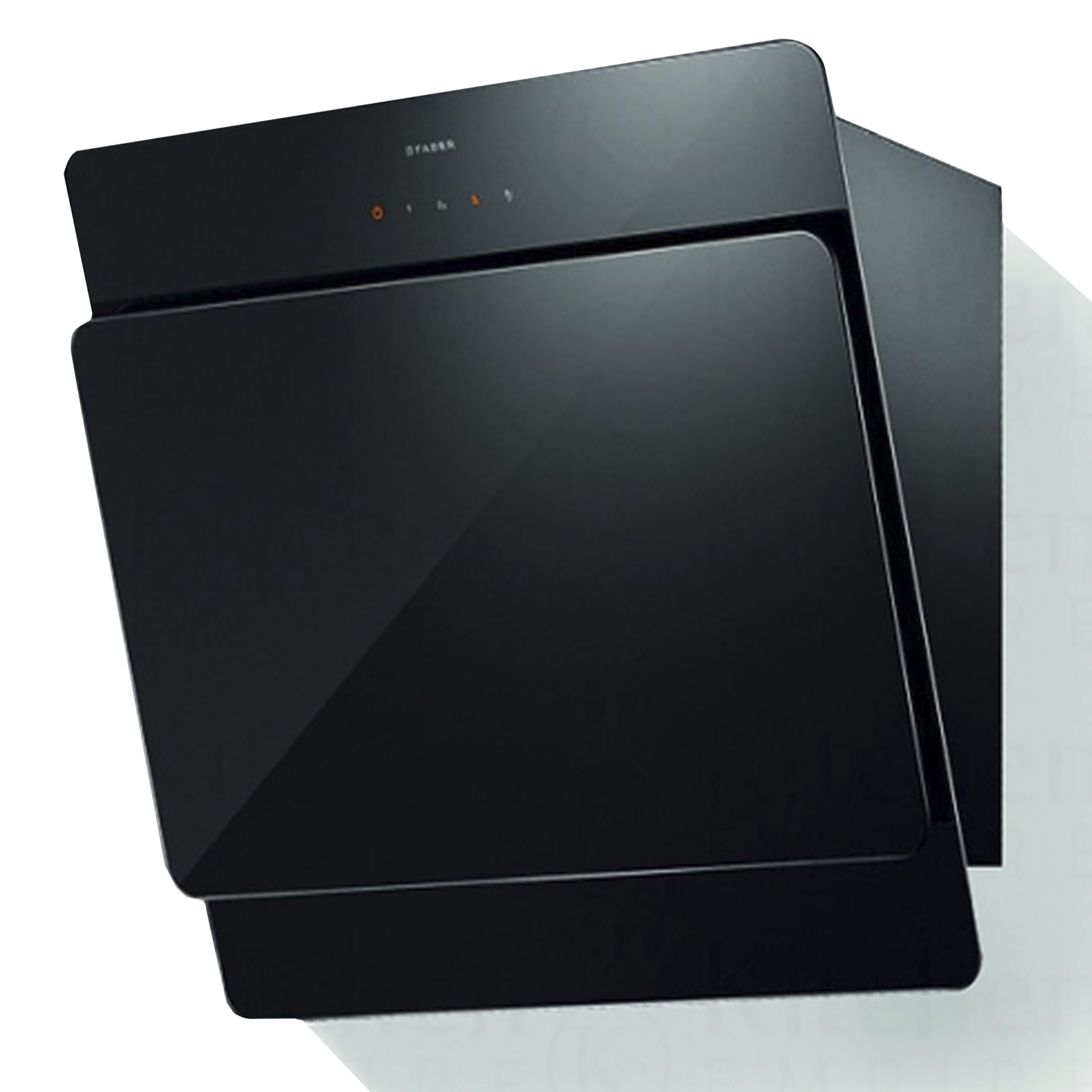 FABER COCKTAIL 3D T2S2 BK TC LTW 90cm 1095m3/hr Ducted Wall Mounted Chimney with Touch Control Panel (Black)_9