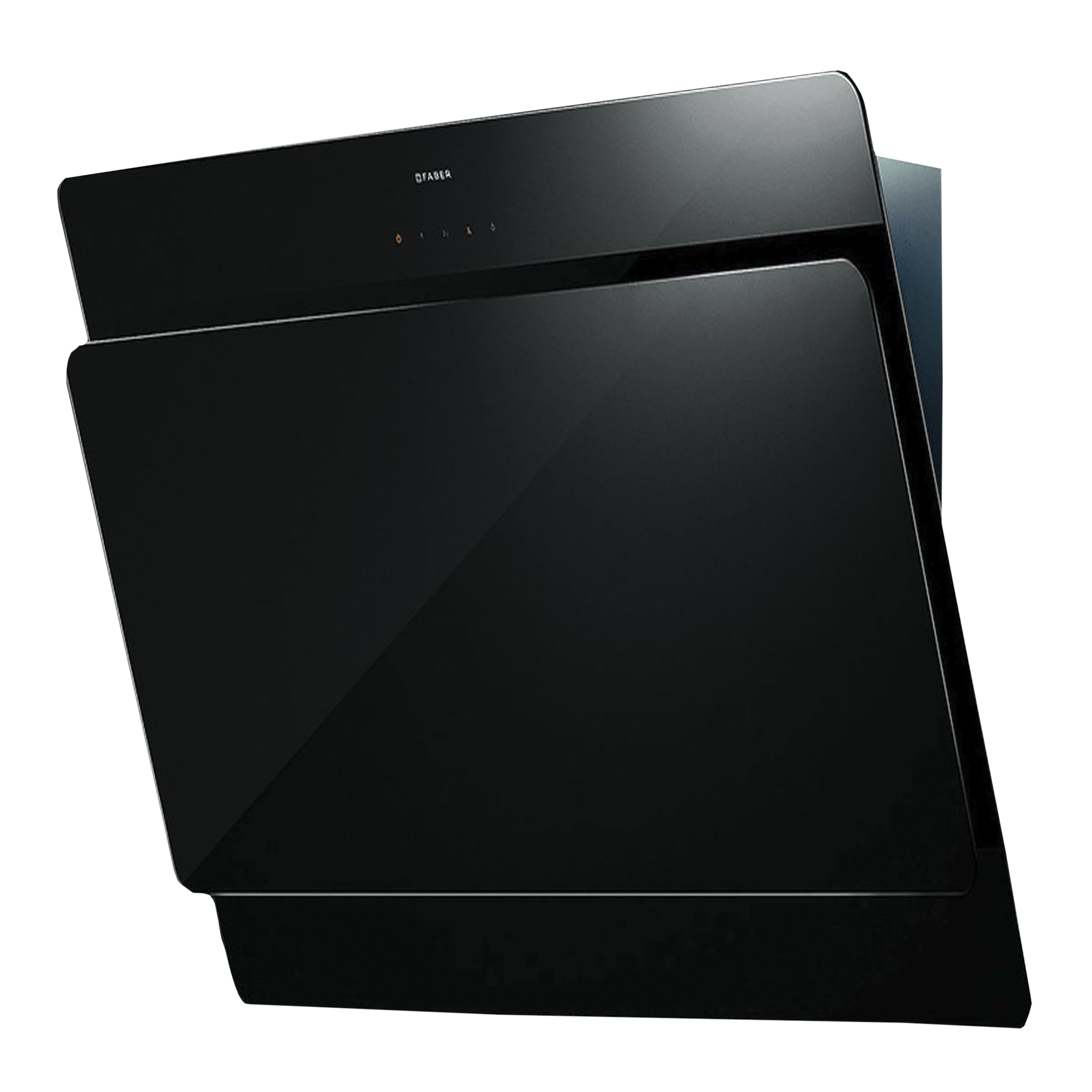 FABER COCKTAIL 3D T2S2 BK TC LTW 90cm 1095m3/hr Ducted Wall Mounted Chimney with Touch Control Panel (Black)_4