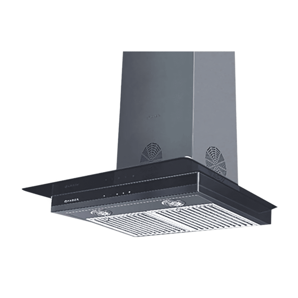 FABER SUPER 3D PLUS T2S2 BK TC LTW 60cm 1150m3/hr Ductless Wall Mounted Chimney with Touch Control Panel (Black)_4