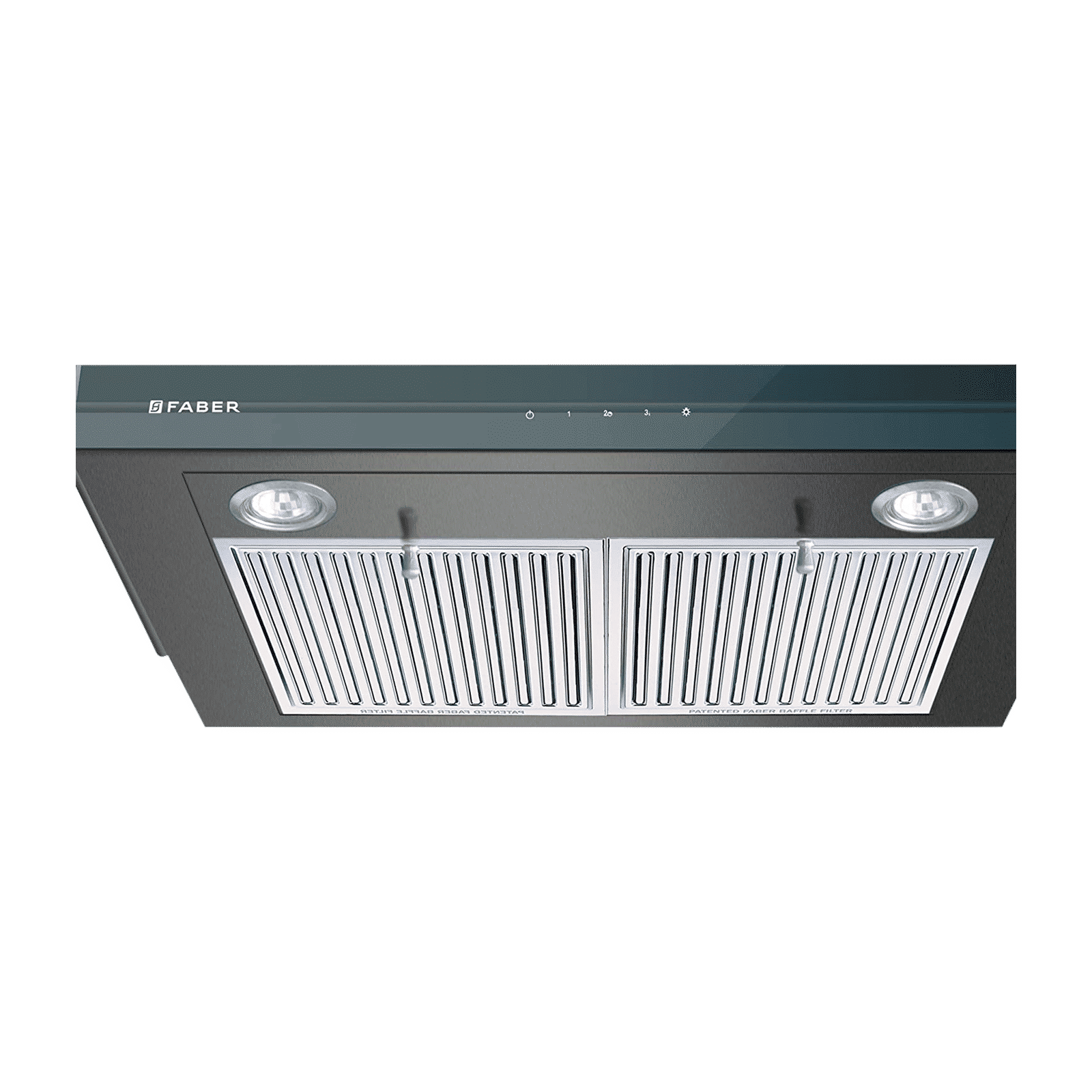 FABER SUPER 3D PLUS T2S2 BK TC LTW 60cm 1150m3/hr Ductless Wall Mounted Chimney with Touch Control Panel (Black)_5