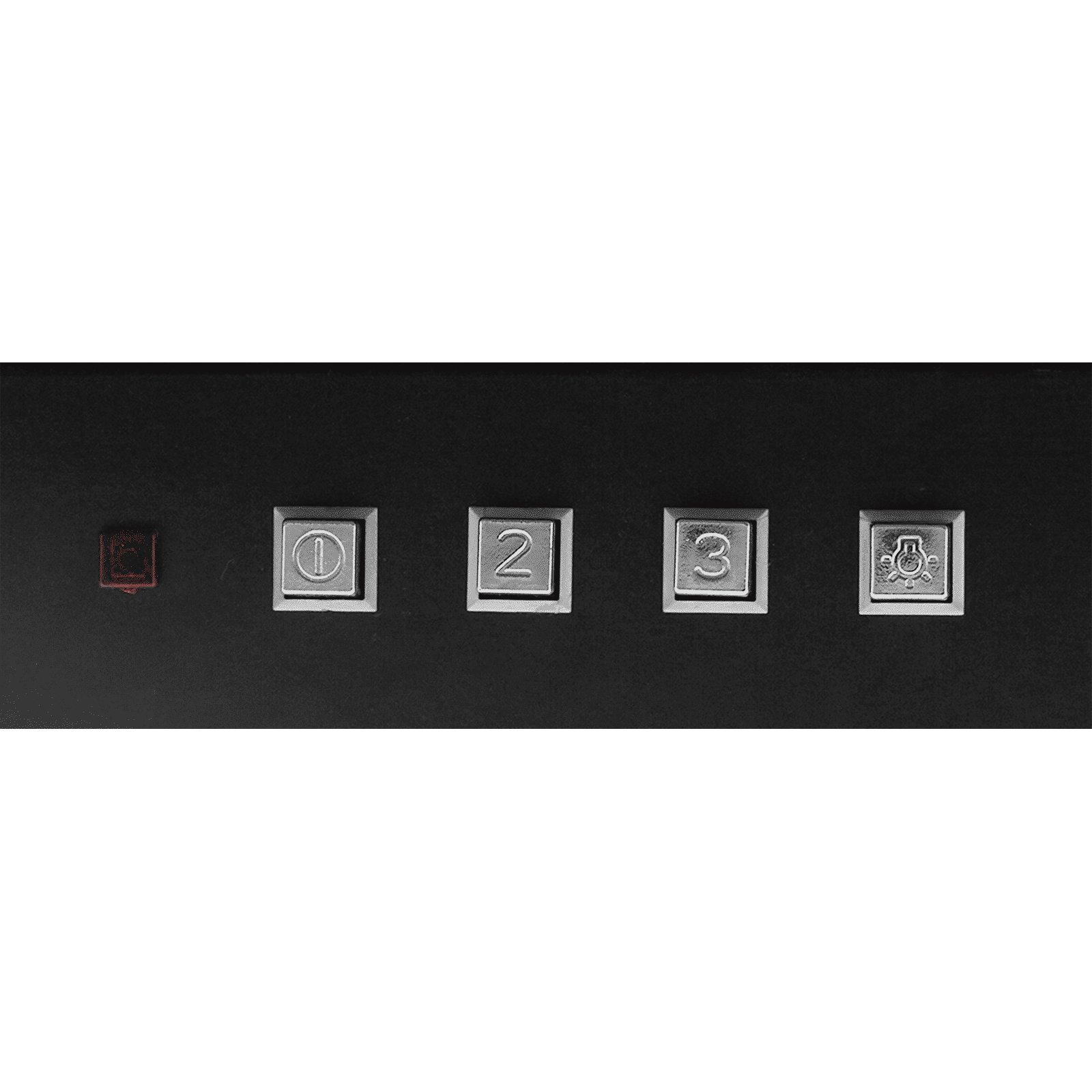 FABER Glassy 3D 60cm 1095m3/hr Ducted Wall Mounted Chimney with Baffle Filter (Black)_5