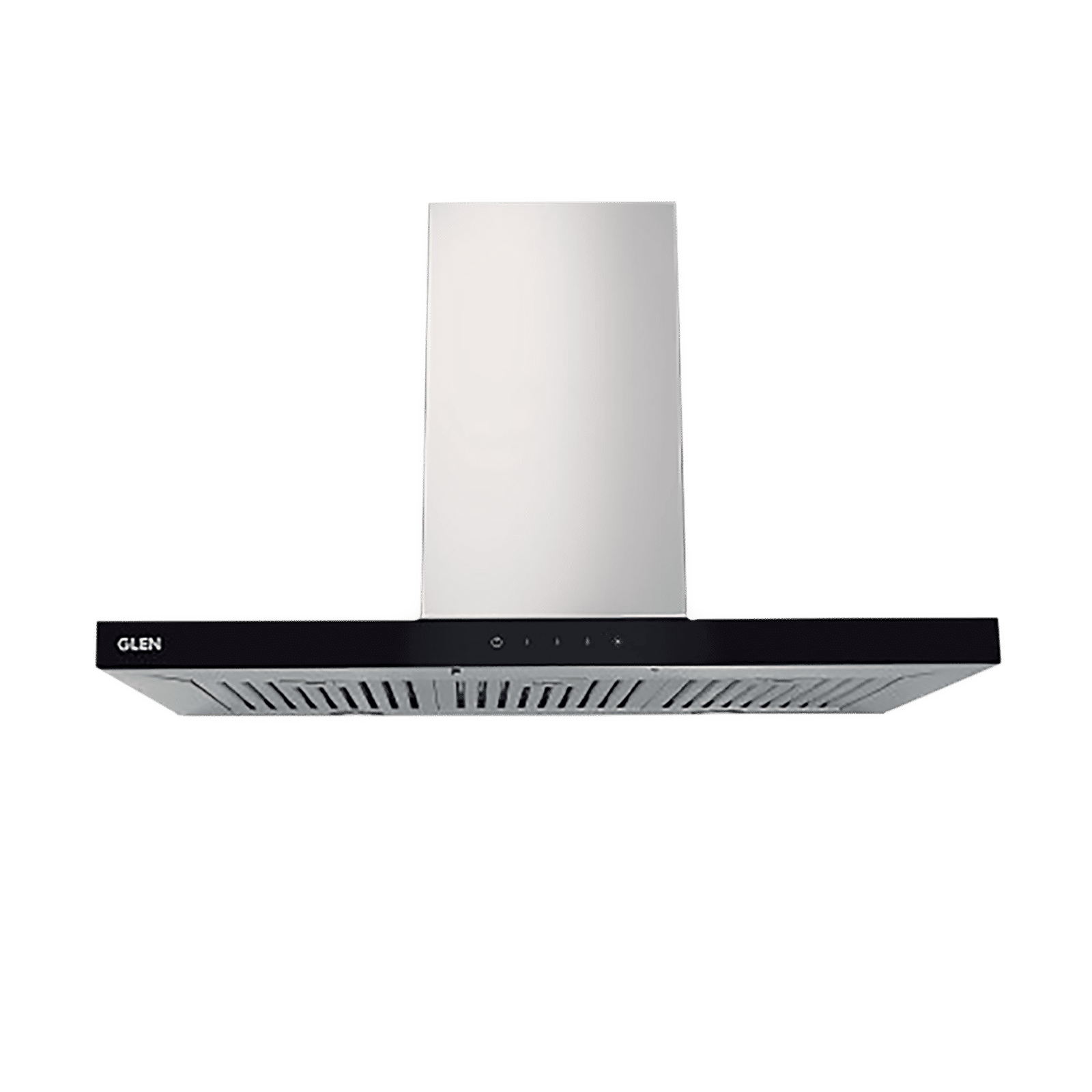 GLEN GL 6056 TS BF LTW 60cm 1250m3/hr Ducted Wall Mounted Chimney with Touch Control Sensor (Silver/Black)_1