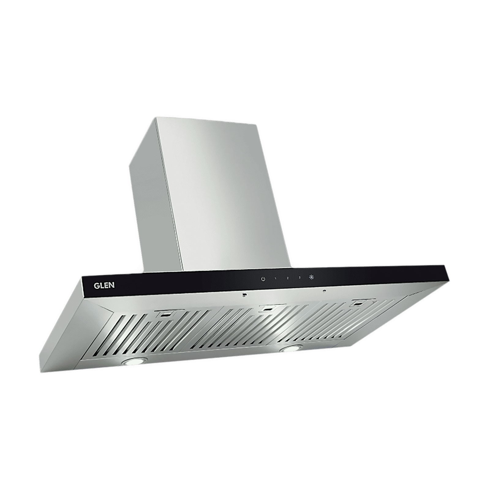 GLEN GL 6056 TS BF LTW 60cm 1250m3/hr Ducted Wall Mounted Chimney with Touch Control Sensor (Silver/Black)_4