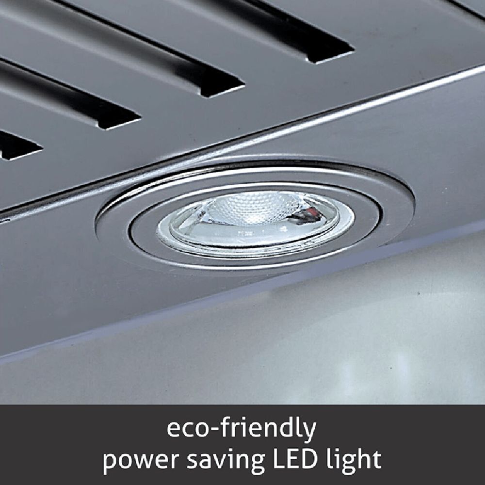 GLEN 6062 SX TS 60cm 1000m3/hr Ducted Wall Mounted Chimney with Touch Sensor Control (Silver) GLEN 6062 SX TS 60cm 1000m3/hr Ducted Wall Mounted Chimney with Touch Sensor Control (Silver)_10