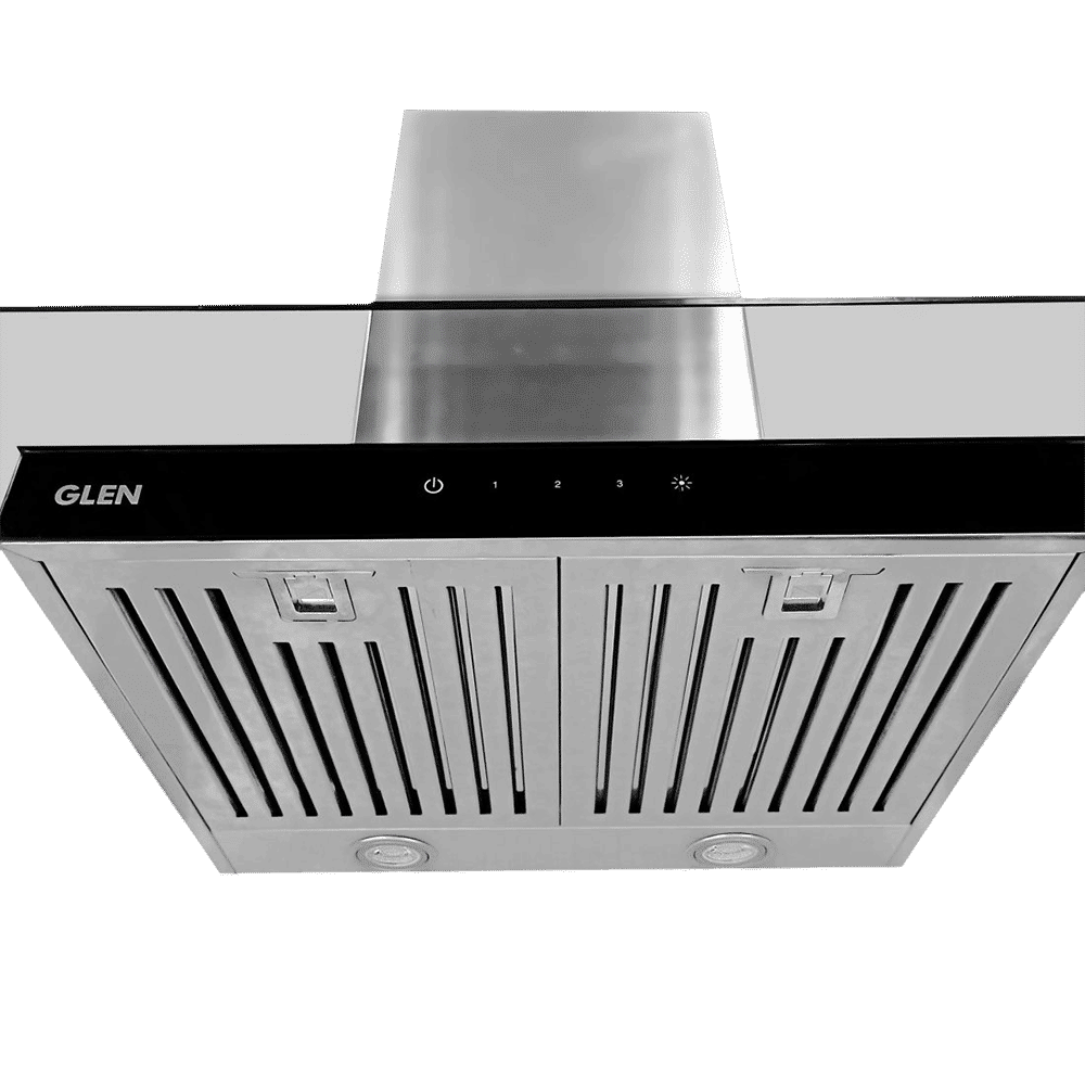 GLEN 6062 SX TS 60cm 1000m3/hr Ducted Wall Mounted Chimney with Touch Sensor Control (Silver) GLEN 6062 SX TS 60cm 1000m3/hr Ducted Wall Mounted Chimney with Touch Sensor Control (Silver)_4