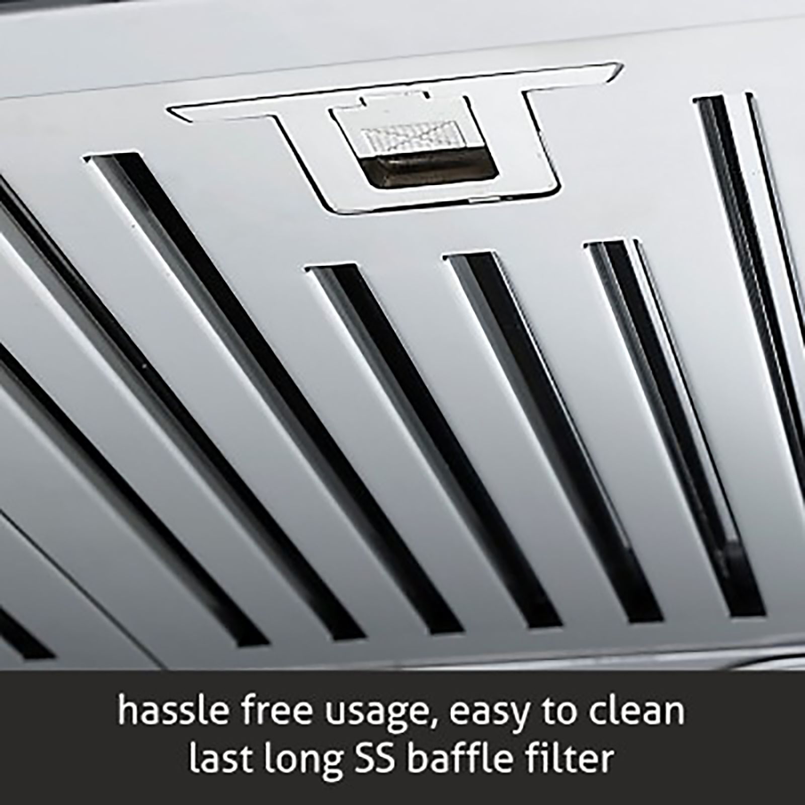 GLEN Zest 90cm 1250m3/hr Ductless Wall Mounted Chimney with Touch Controls (Black) GLEN Zest 90cm 1250m3/hr Ductless Wall Mounted Chimney with Touch Controls (Black)_5