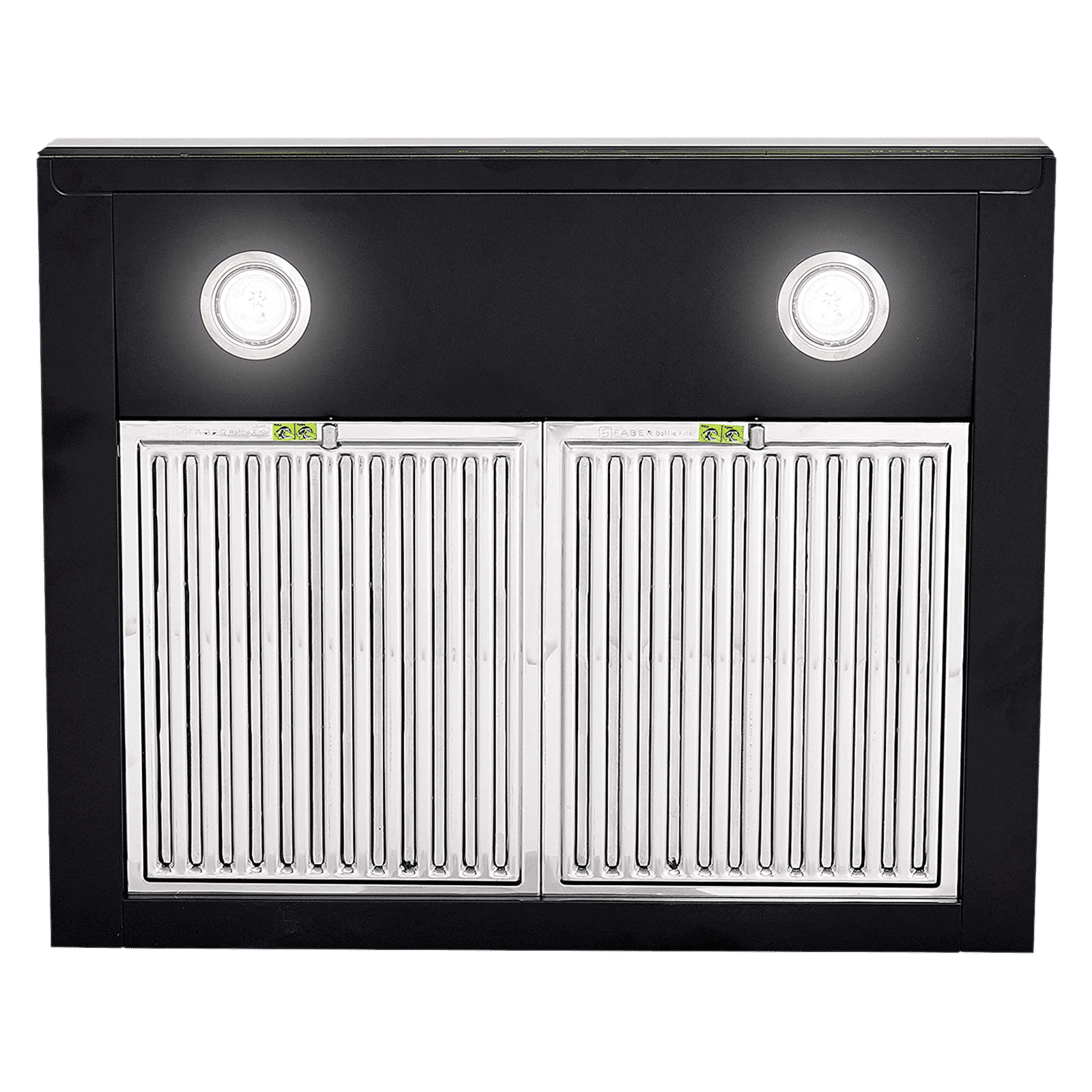 FABER Topaz Smart 3D 60cm 1095m3/hr Ducted Wall Mounted Chimney with Baffle Filter (Black)_4