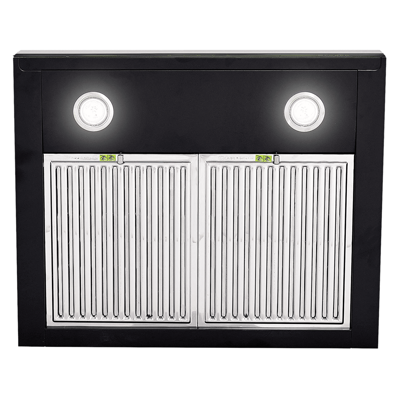 FABER Topaz Smart 3D 60cm 1095m3/hr Ducted Wall Mounted Chimney with Baffle Filter (Black)_7