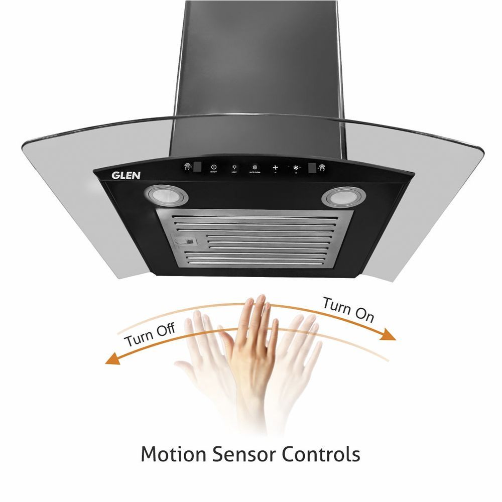 GLEN GL 6063 BL 60cm 1200m3/hr Ducted Auto Clean Wall Mounted Chimney with Touch Control Panel (Black)_15