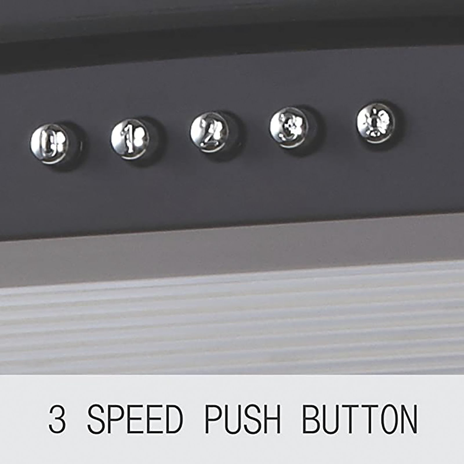 elica ESCG BF 60 NERO 60cm 1100m3/hr Ducted Wall Mounted Chimney with Push Button Control (Black)_10