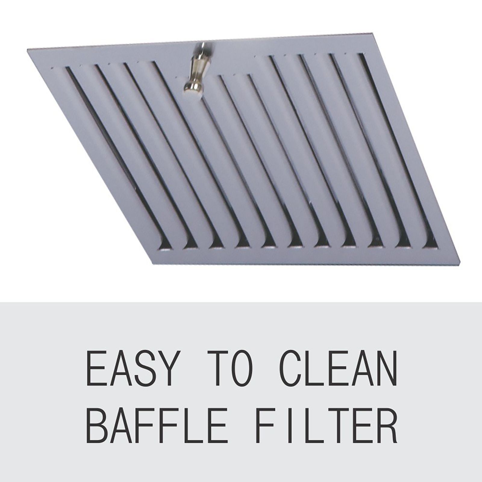 elica ESCG BF 60 NERO 60cm 1100m3/hr Ducted Wall Mounted Chimney with Push Button Control (Black)_13