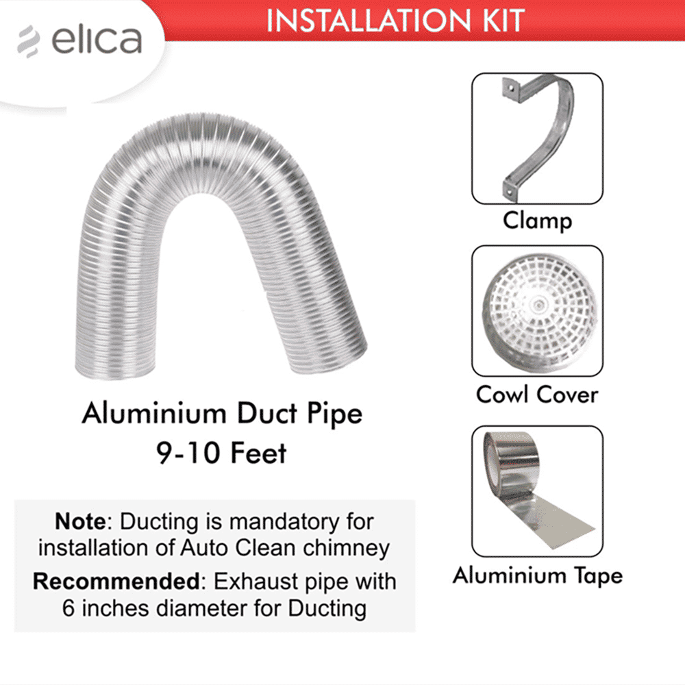 elica EFL S 901 HAC VMS 90cm 1100m3/hr Ductless Auto Clean Wall Mounted Chimney with Motion Sensing Technology (Black)_7