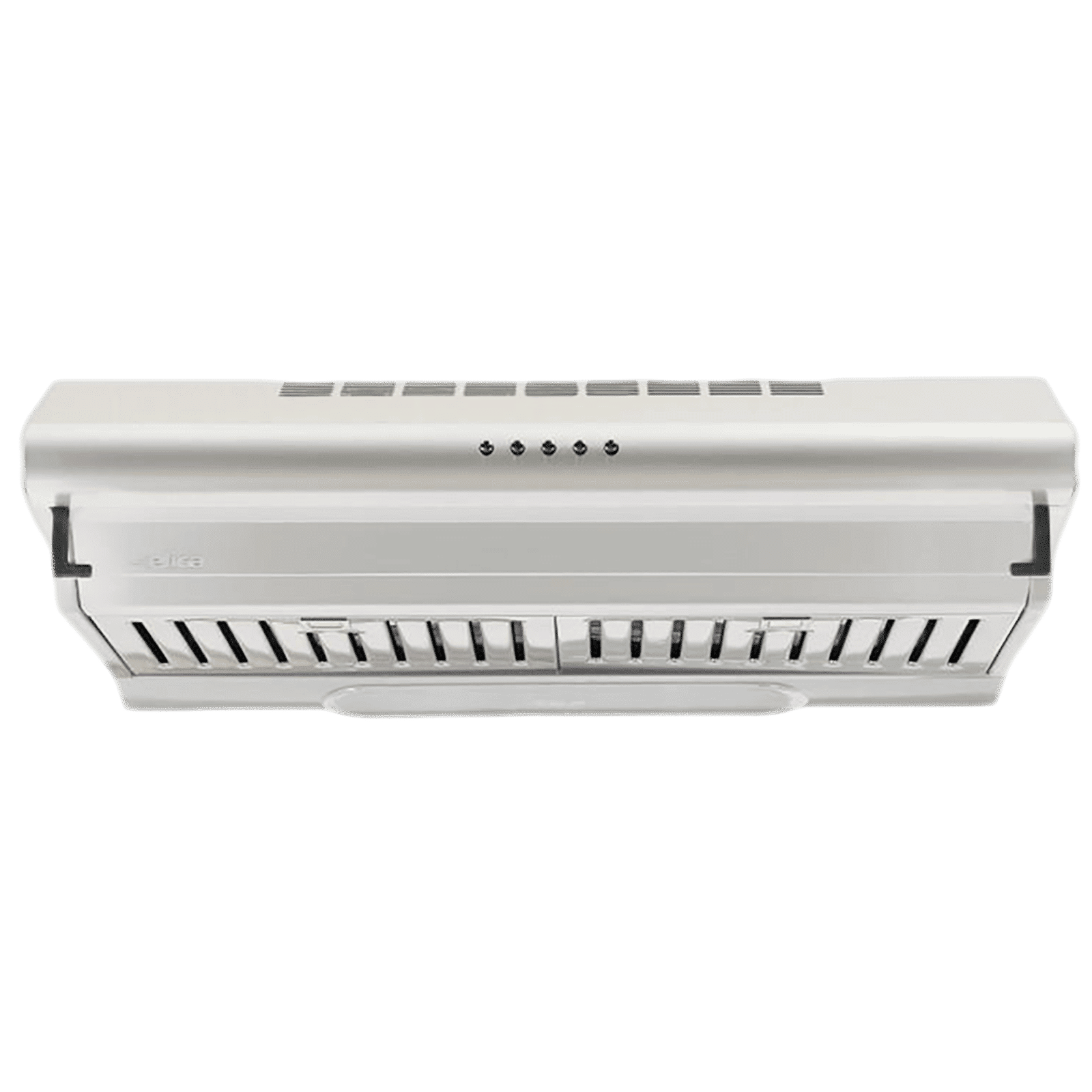 elica FS 301 SS LTW 60cm 710m3/hr Ducted Wall Mounted Chimney with Push Button Control (Silver)_1