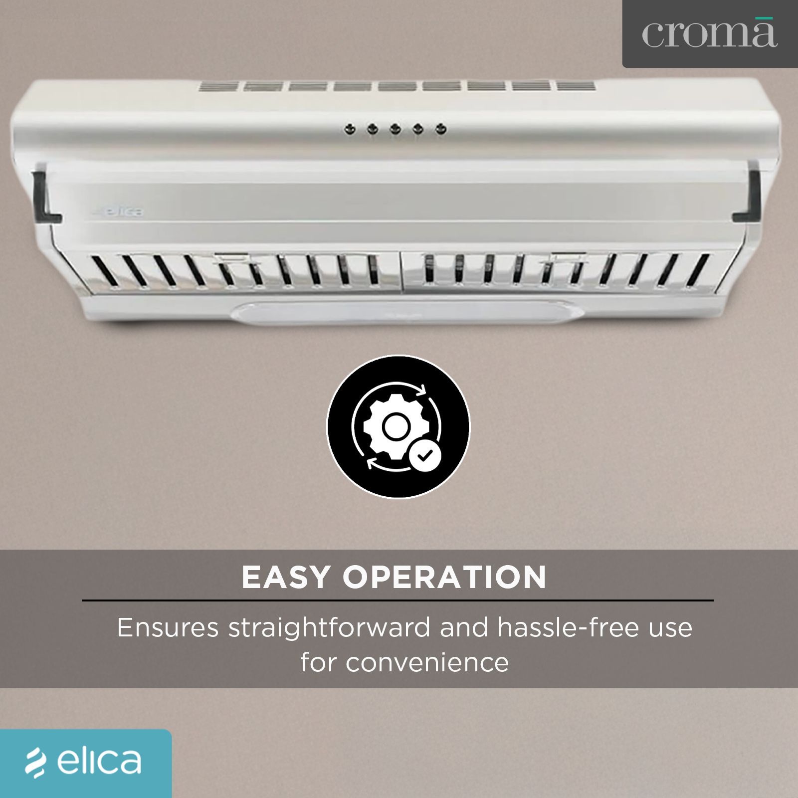 elica FS 301 SS LTW 60cm 710m3/hr Ducted Wall Mounted Chimney with Push Button Control (Silver)_6