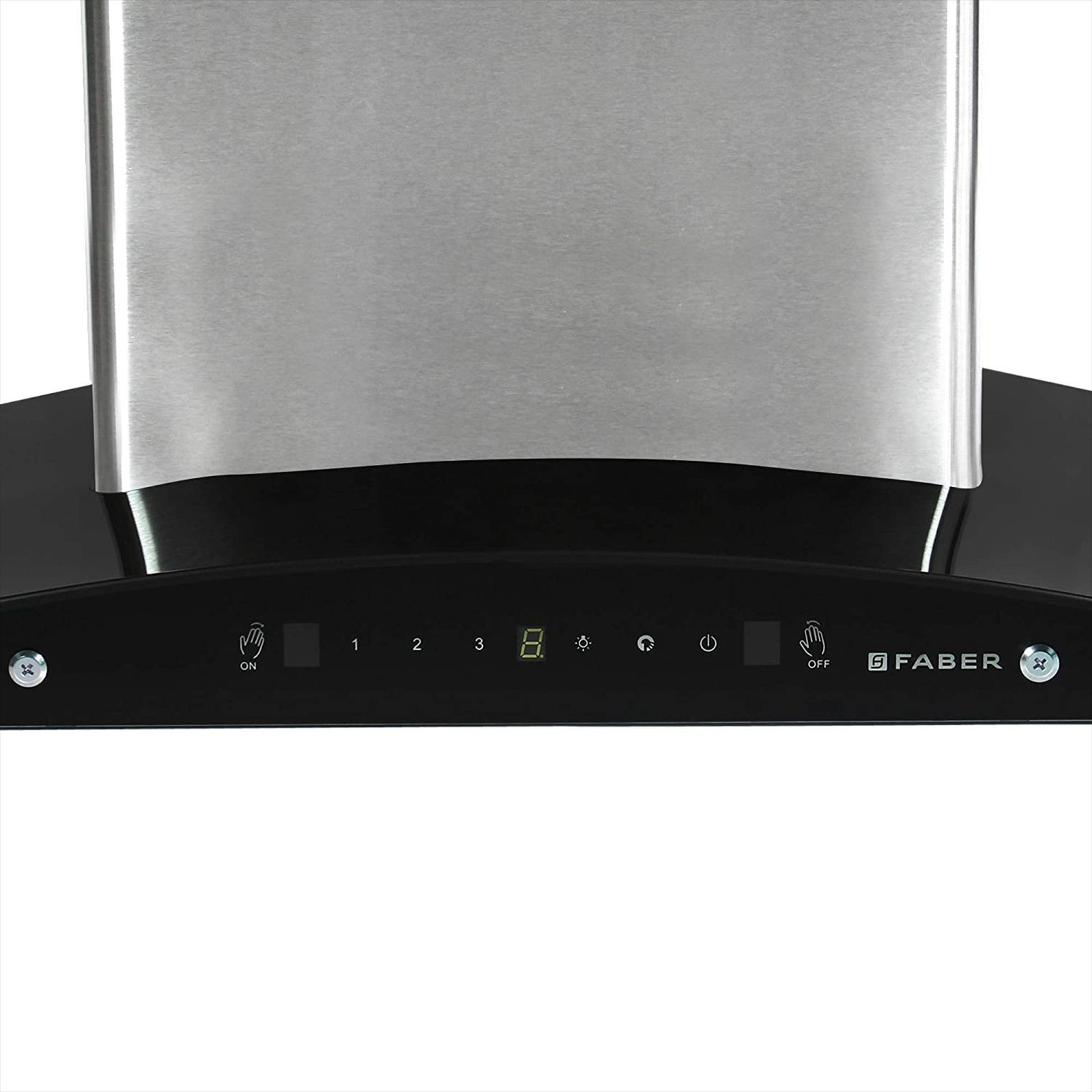 FABER Zest 60cm 1100m3/hr Ducted Auto Clean Wall Mounted Chimney with Baffle Filter (Silver)_5