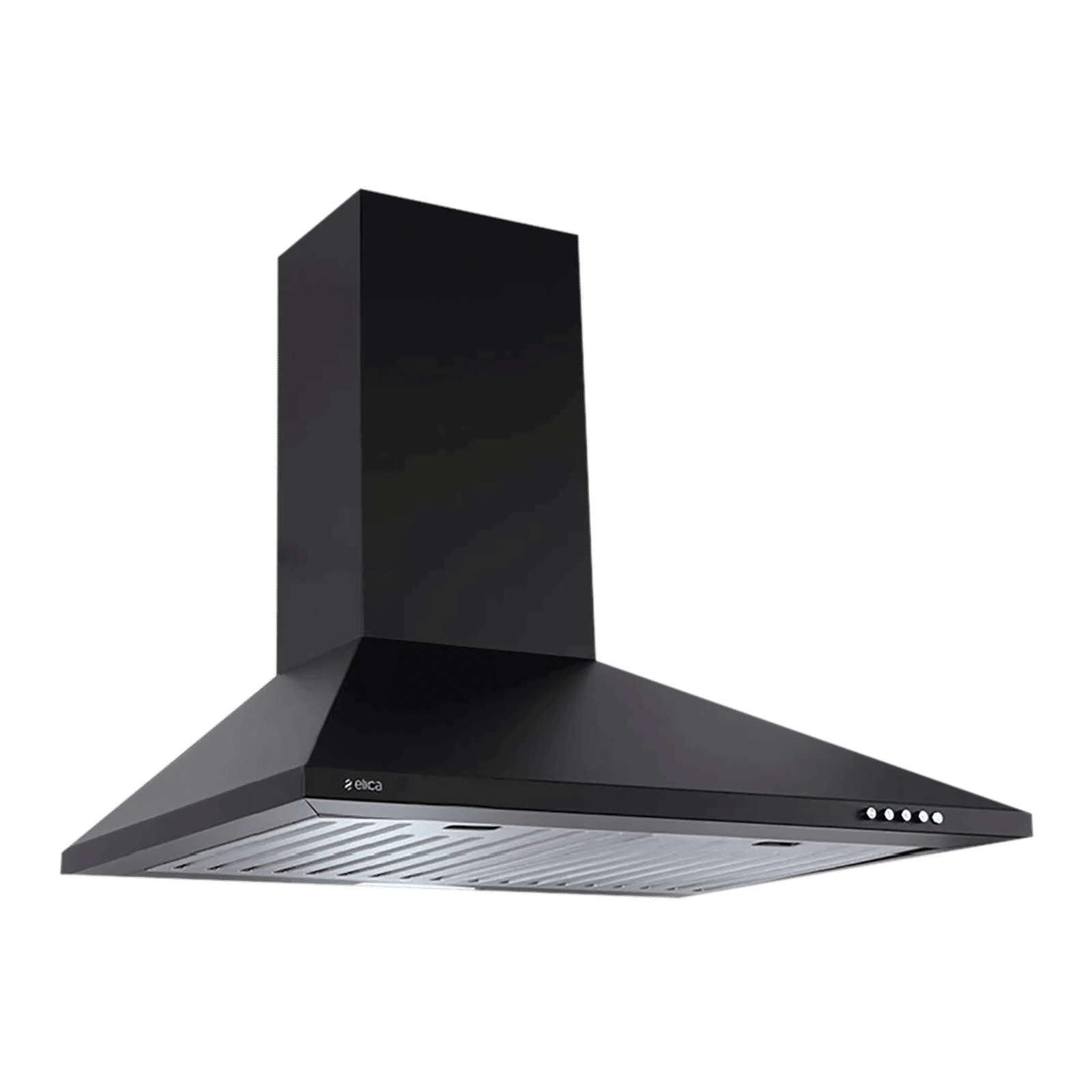 elica STRIP CF 60 NERO 60cm 880m3/hr Ducted Wall Mounted Chimney with Push Button Control (Black)_4