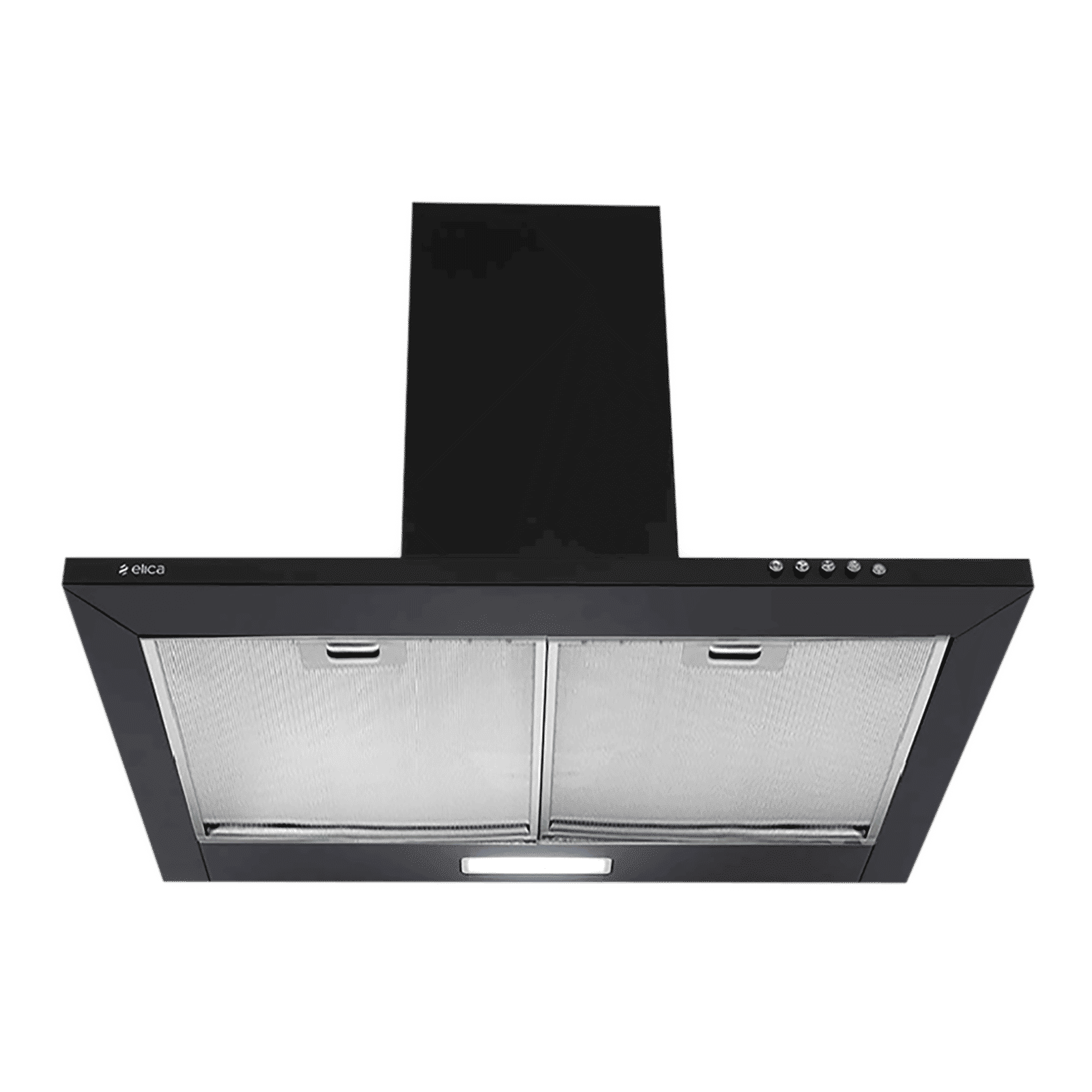 elica STRIP CF 60 NERO 60cm 880m3/hr Ducted Wall Mounted Chimney with Push Button Control (Black)_5