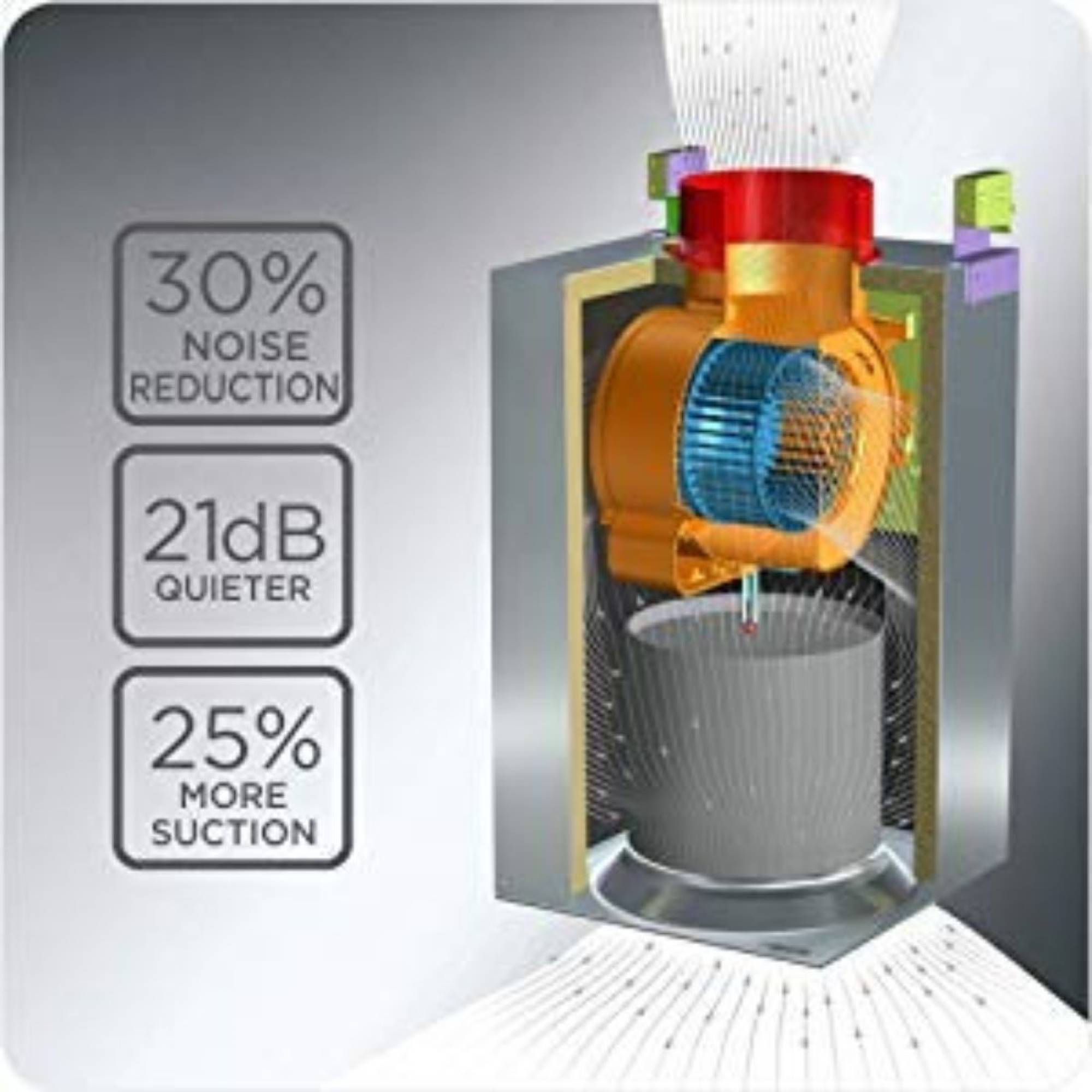 elica GLACE EDS HE LTW 90 BK NERO T4V LED S 90cm 1010m3/hr Ductless Wall Mounted Chimney with Touch Control Panel (Black)_6