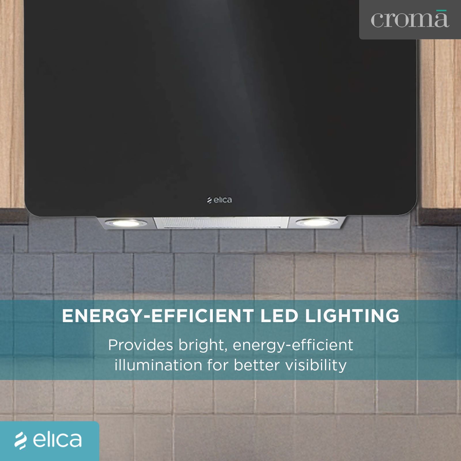 elica KITTY ETB HE LTW 60 BK T4V LED 60cm 1220m3/hr Ducted Wall Mounted Chimney with Monobloc Glass Design (Black) elica KITTY ETB HE LTW 60 BK T4V LED 60cm 1220m3/hr Ducted Wall Mounted Chimney with Monobloc Glass Design (Black)_8