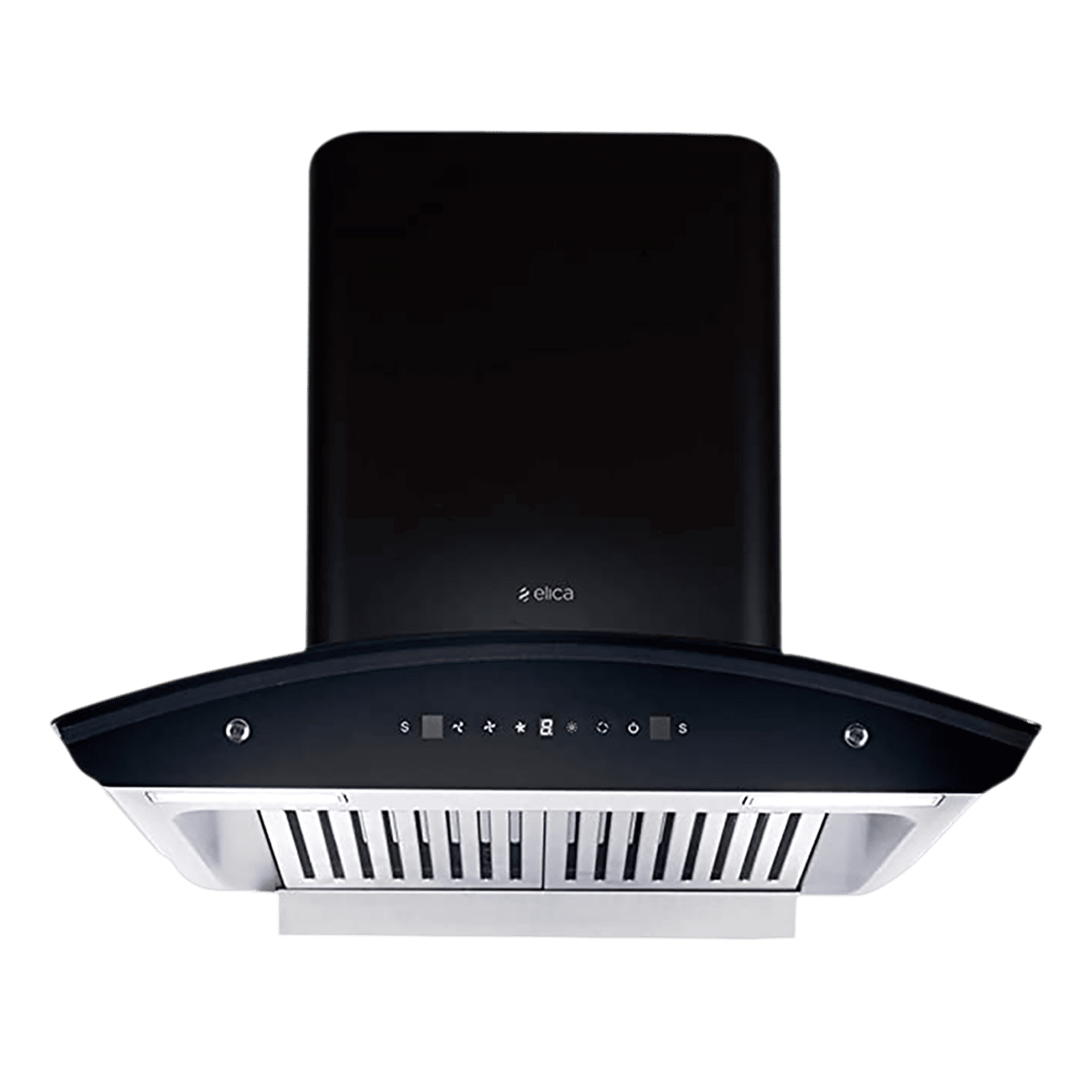 elica WD TBF HAC 60 MS NERO 60cm 1425m3/hr Ducted Auto Clean Wall Mounted Chimney with Touch Control Panel (Black)_4