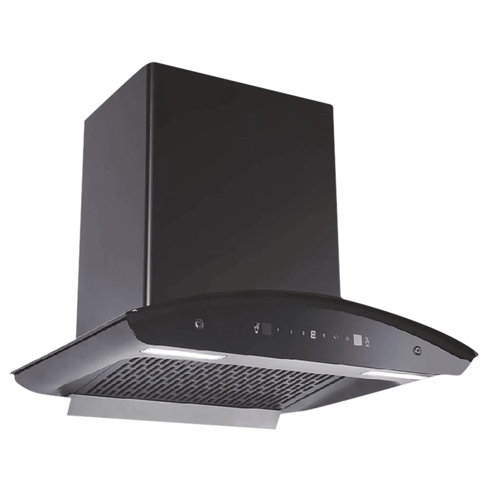 elica WD TFL HAC 60 MS NERO 60cm 1425m3/hr Ducted Auto Clean Wall Mounted Chimney with Touch Control Panel (Black)_4