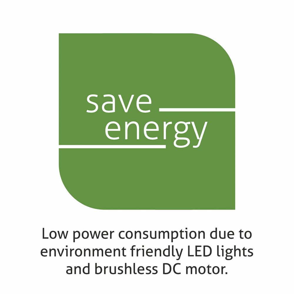 GLEN GL 6074 BL ACLN MS 90cm 1400m3/hr Ducted Auto Clean Wall Mounted Chimney with Touch Control Panel (Black)_9