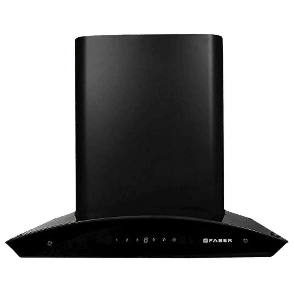 FABER Orient 60cm 1200m3/hr Ducted Auto Clean Wall Mounted Chimney with Touch Controls (Black)_1
