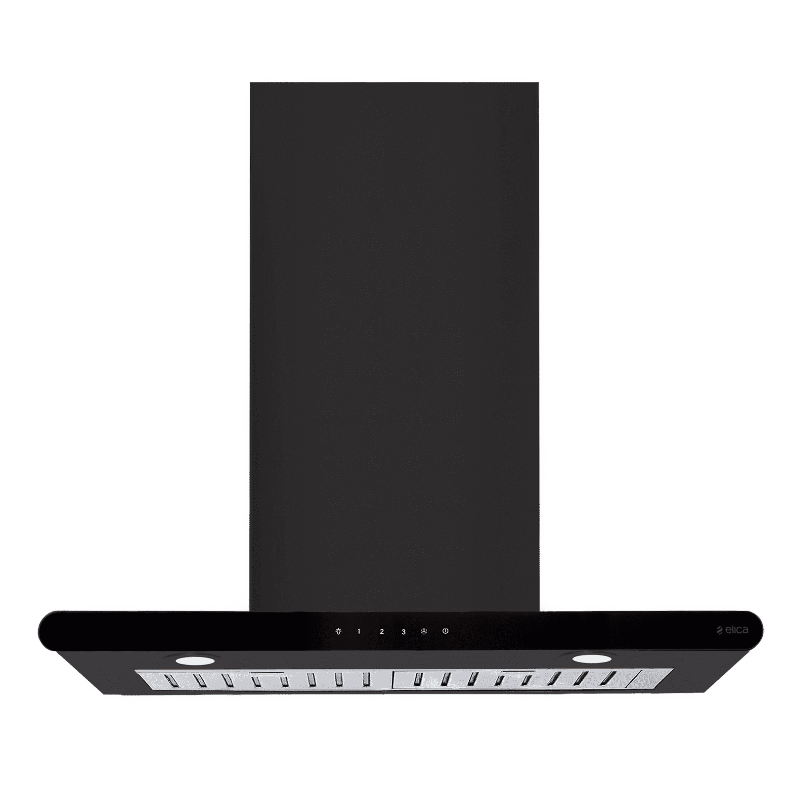 elica GALAXY ETB PLUS LTW 60 NERO T4V LED 60cm 1220m3/hr Ducted Wall Mounted Chimney with Touch Control Panel (Black)_1