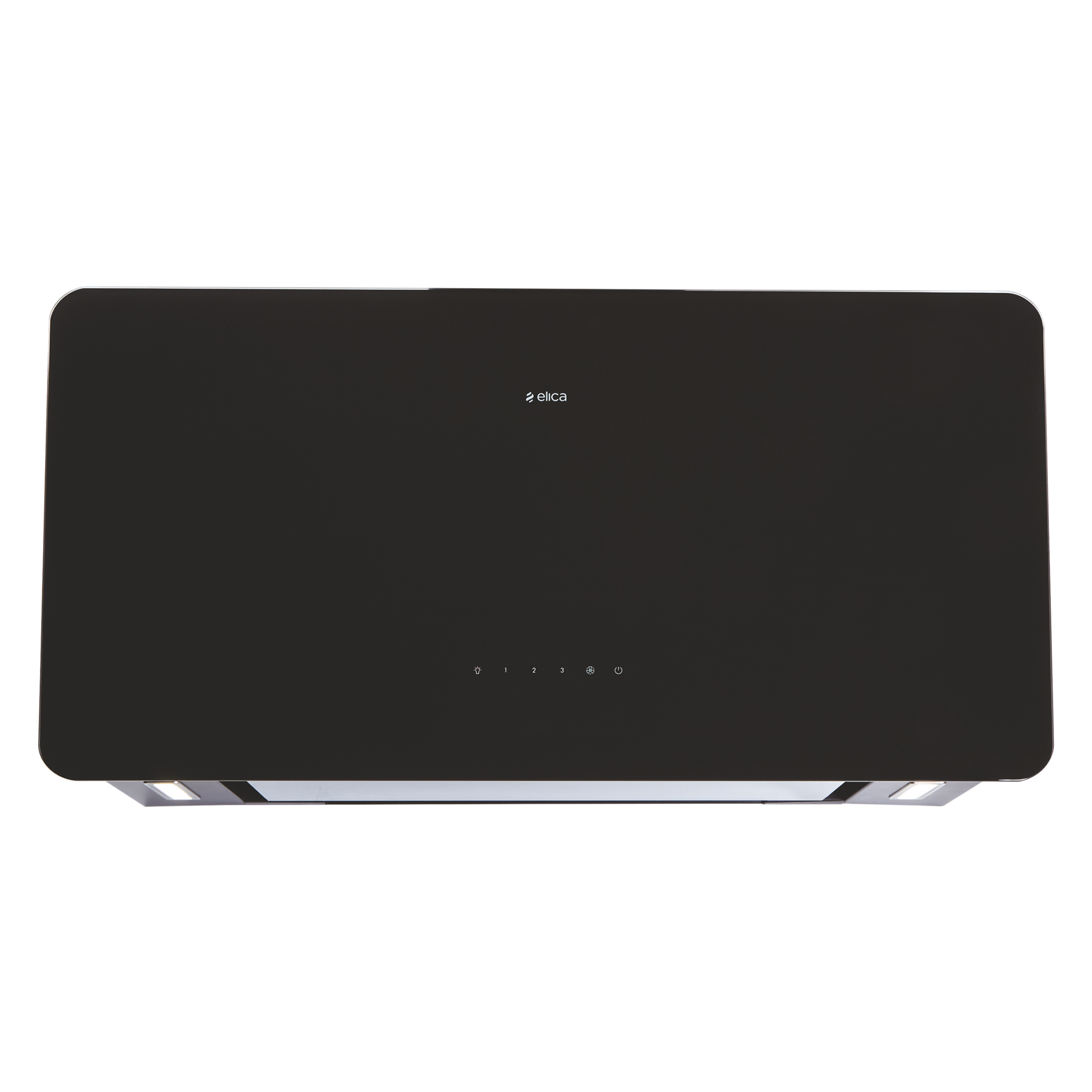 elica KITTY SLIM EDS PLUS HE LTW 90 T4V LED 90cm 1220m3/hr Ducted Wall Mounted Chimney with Touch Control Panel (Black)_1