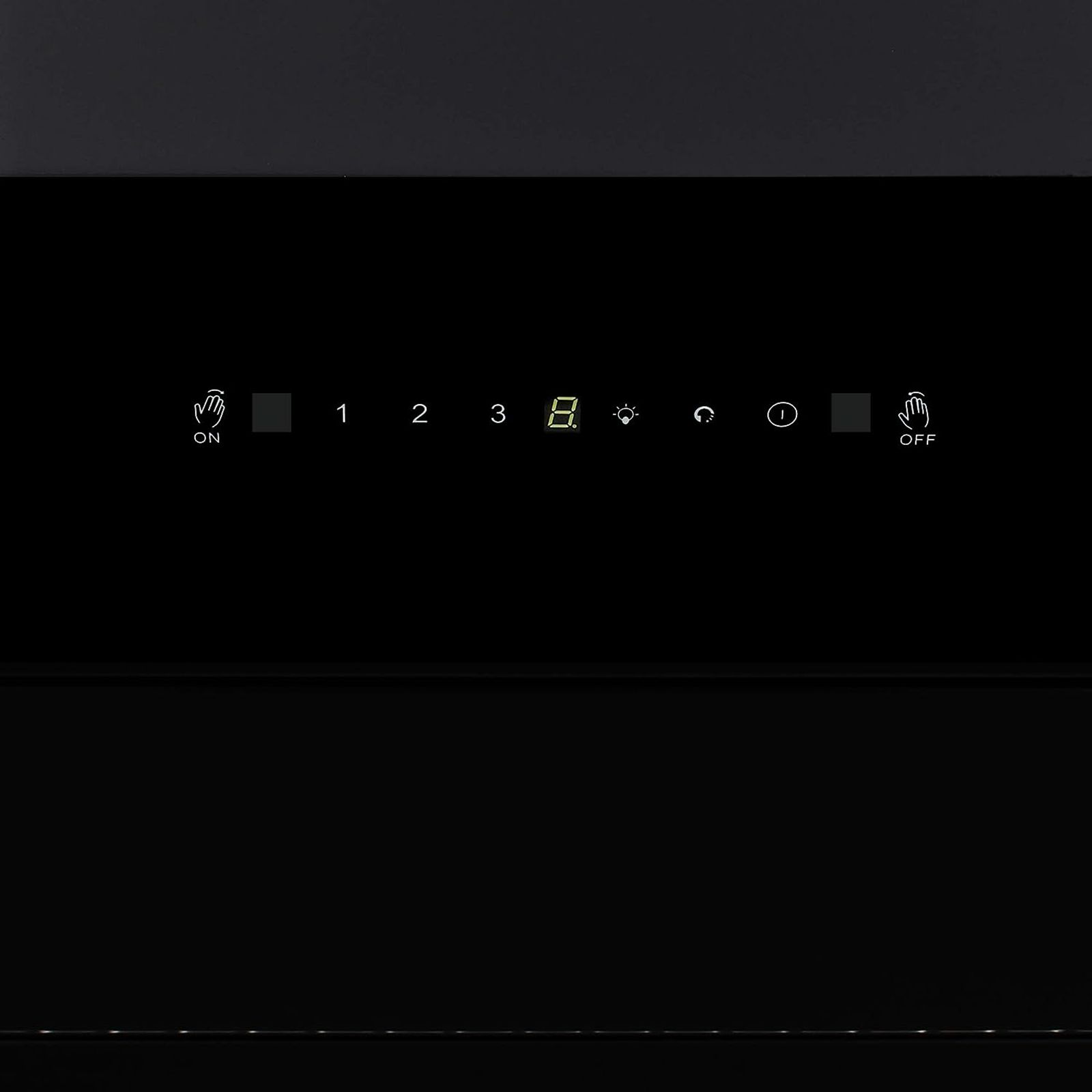 FABER ZENITH FL SC AC BK 60cm 1350m3/hr Ducted Auto Clean Wall Mounted Chimney with Touch Control (Black)_4