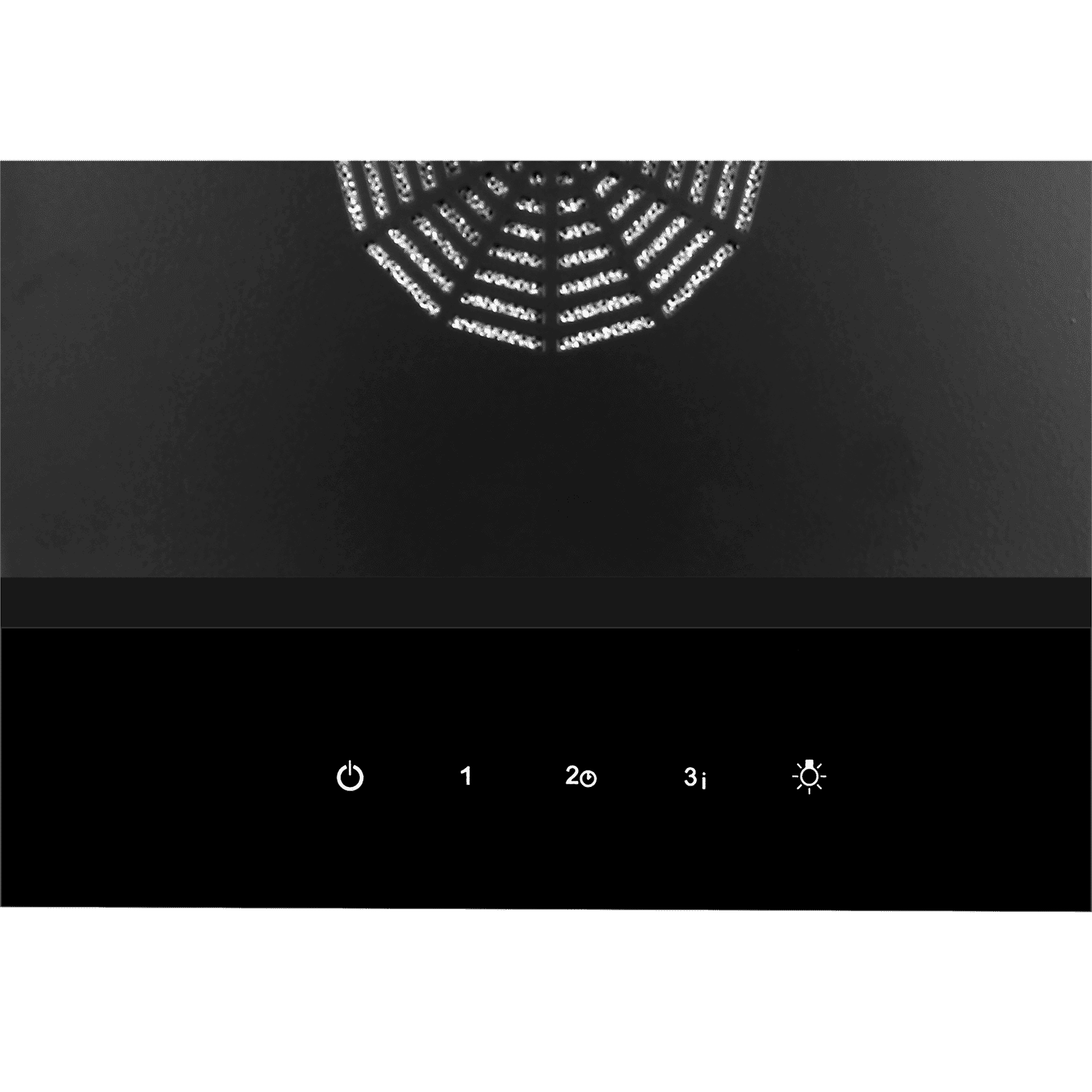 FABER STILUX 3D PLUS MAX T2S2 BK TC 60cm 1350m3/hr Ductless Wall Mounted Chimney with Touch Control Panel (Black)_5