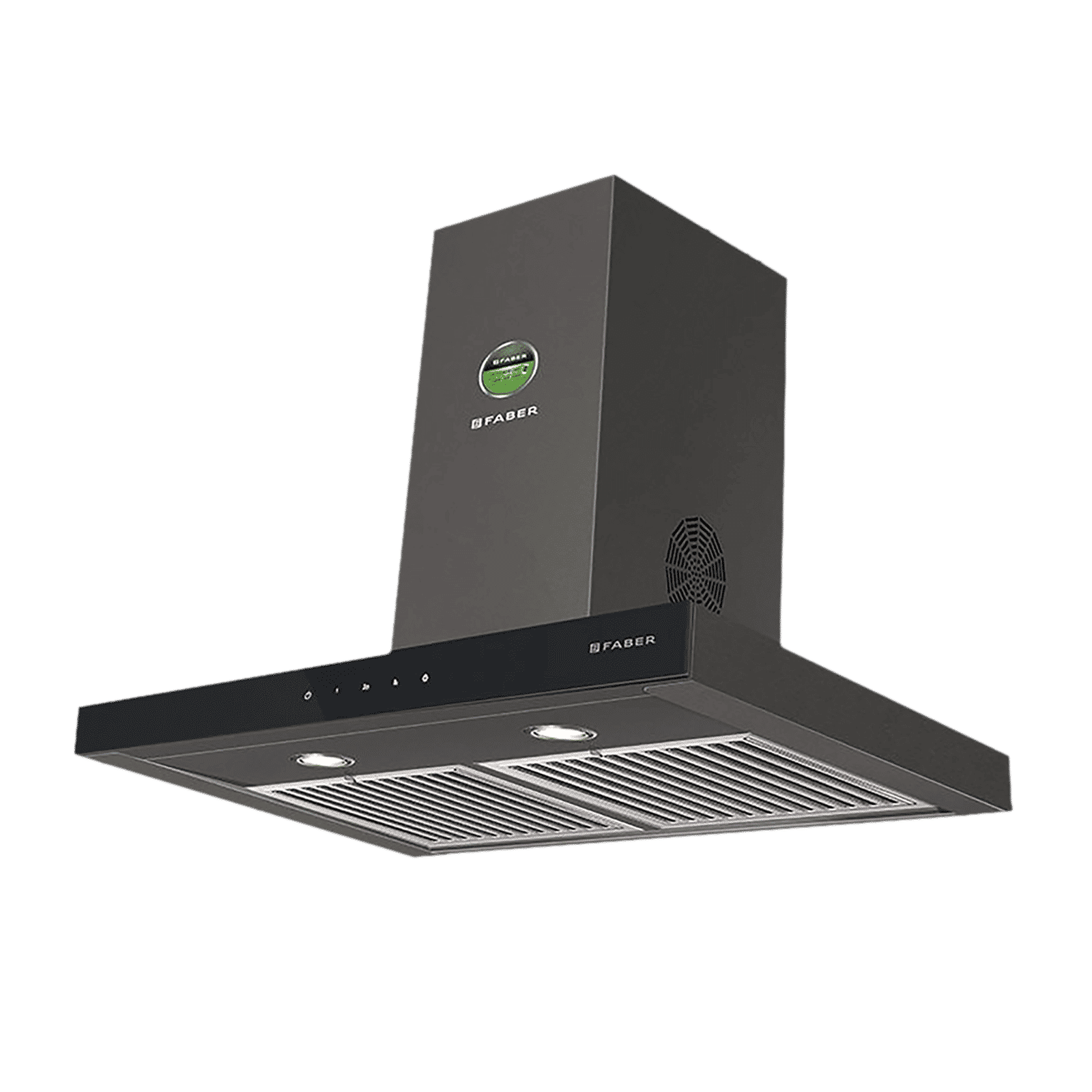 FABER STILUX 3D T2S2 BK TC LTW 60cm 1095m3/hr Ducted Auto Clean Wall Mounted Chimney with Touch Control Panel (Black)_1