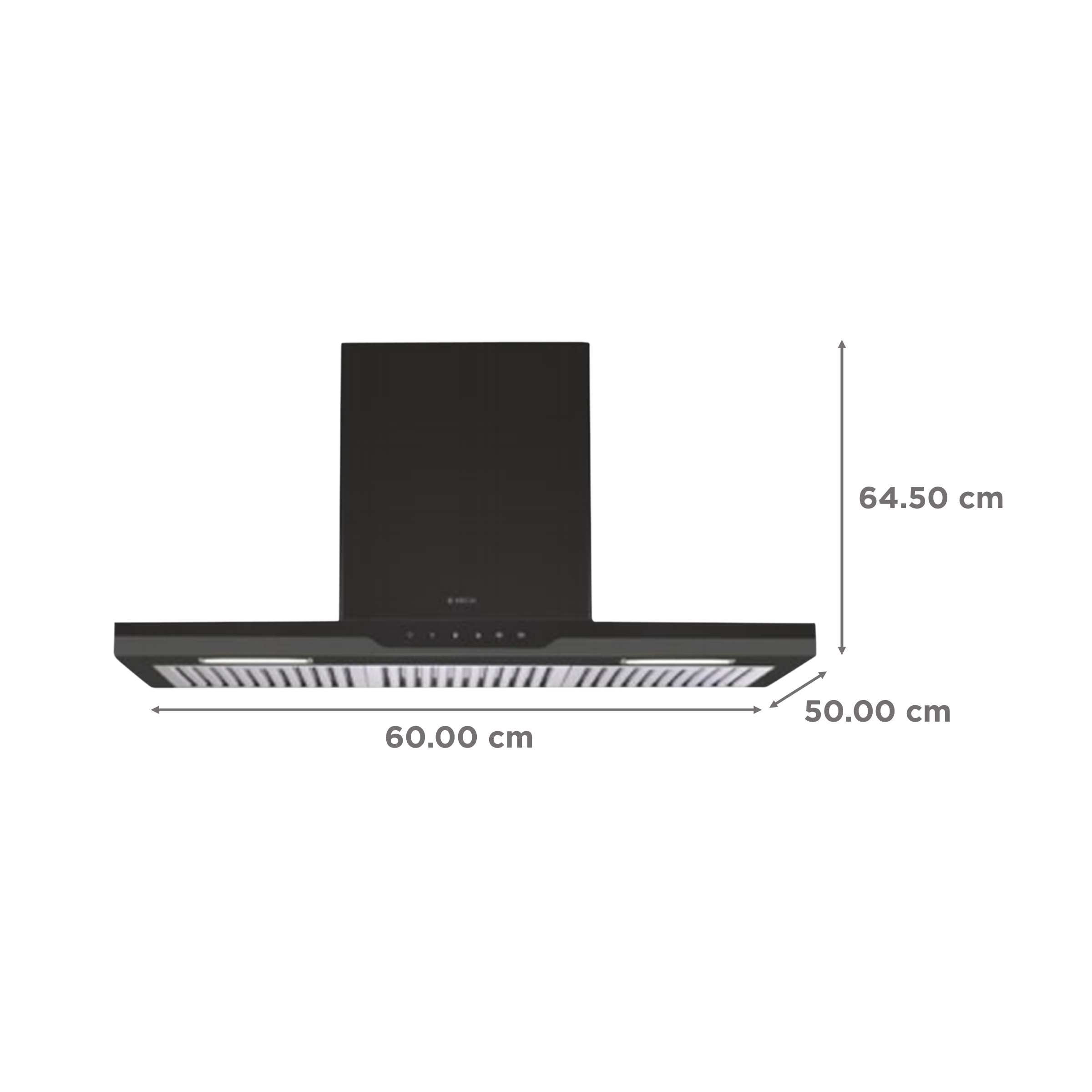 elica METEORITE ETB PLUS LTW 60 NERO T4V LED 60cm 1220m3/hr Ducted Wall Mounted Chimney with Touch Control Panel (Black) elica METEORITE ETB PLUS LTW 60 NERO T4V LED 60cm 1220m3/hr Ducted Wall Mounted Chimney with Touch Control Panel (Black)_2