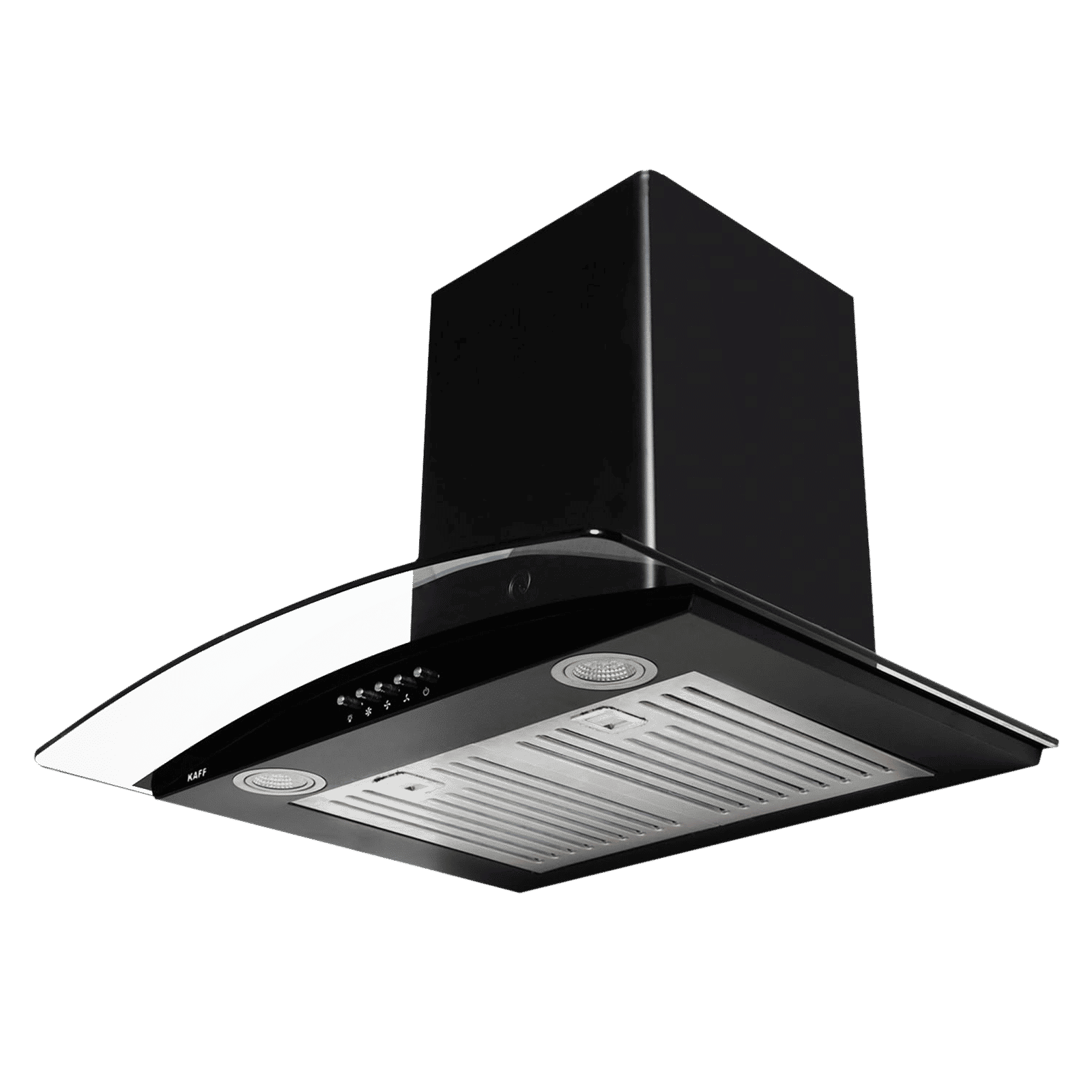 KAFF FLO BF 60cm 1000m3/hr Ducted Wall Mounted Chimney with Soft Push Button Control (Black)_13