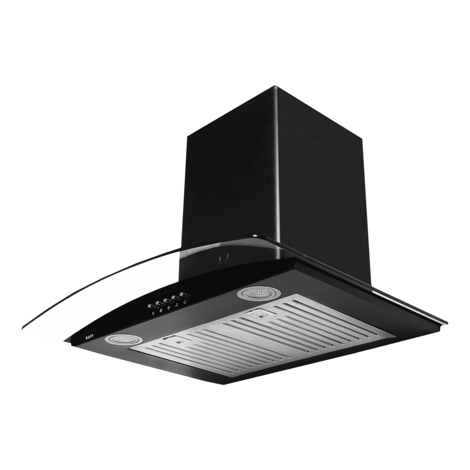 KAFF FLO BF 60cm 1000m3/hr Ducted Wall Mounted Chimney with Soft Push Button Control (Black)_4