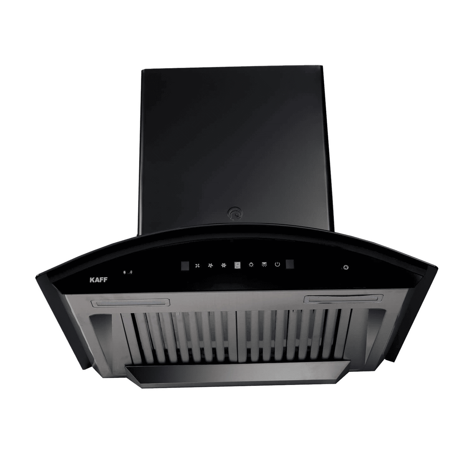 KAFF PRIMA TX DHC 60cm 1180m3/hr Ducted Auto Clean Wall Mounted Chimney with Thermostatic Touch Control Panel (Black)_6