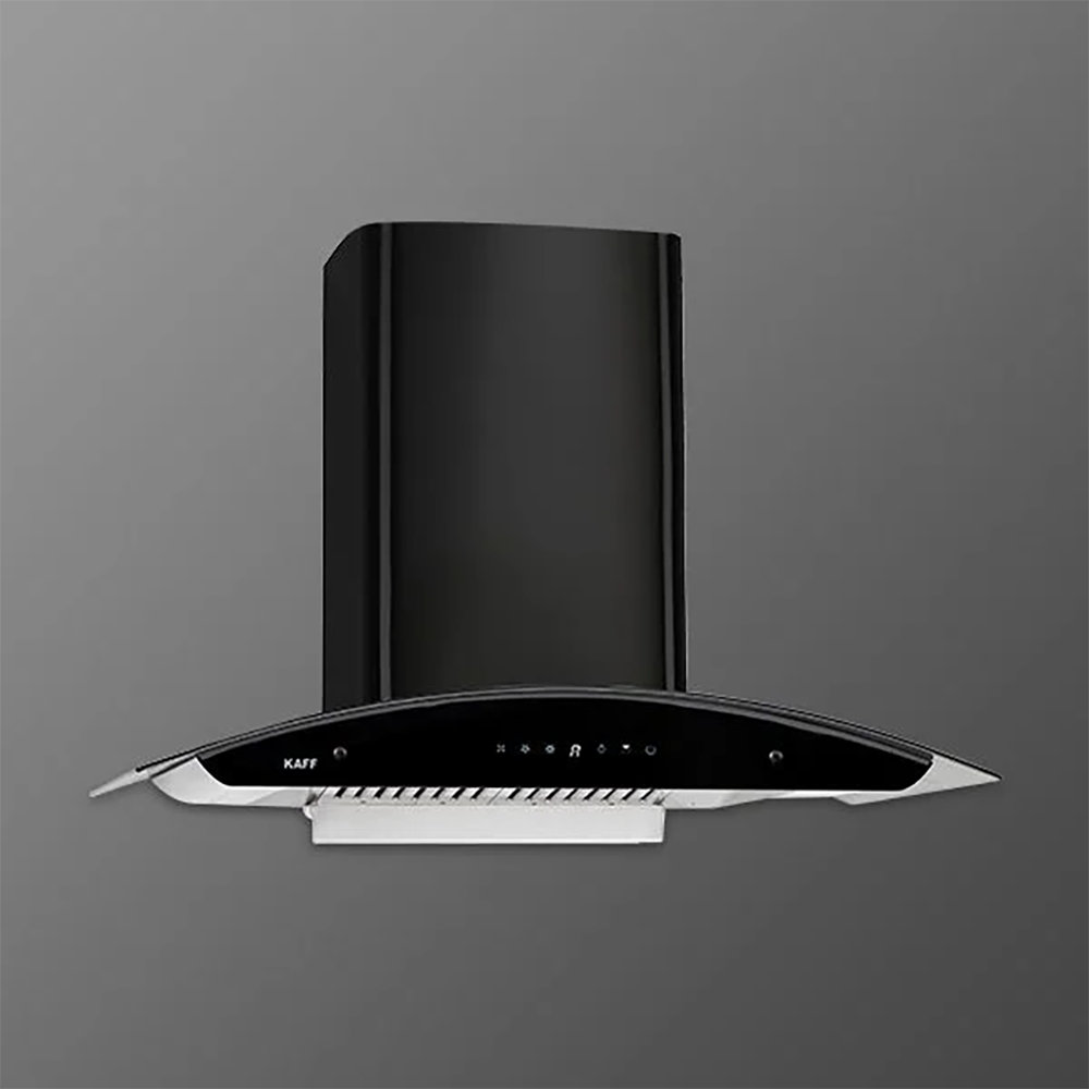 KAFF PRIMA TX DHC 60cm 1180m3/hr Ducted Auto Clean Wall Mounted Chimney with Thermostatic Touch Control Panel (Black)_10