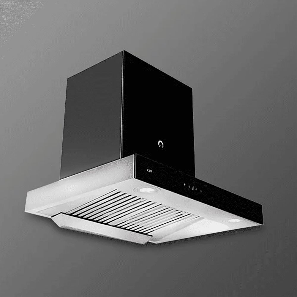 KAFF VITO DHC 60cm 1180m3/hr Ducted Auto Clean Wall Mounted Chimney with Touch Control Panel (Black)_10