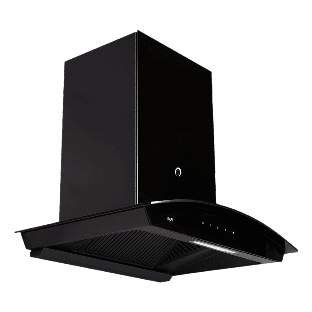 KAFF VASCO DHC 75cm 1250m3/hr Ducted Auto Clean Wall Mounted Chimney with Touch Control Panel (Black)_14