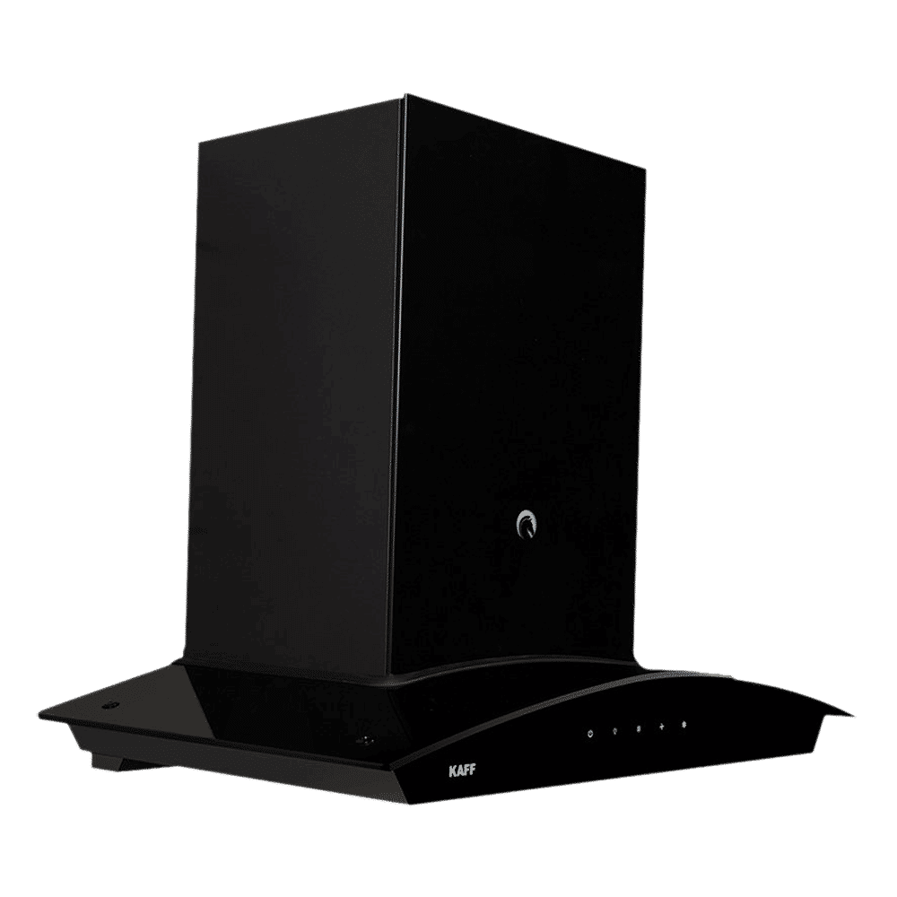 KAFF VASCO DHC 75cm 1250m3/hr Ducted Auto Clean Wall Mounted Chimney with Touch Control Panel (Black)_16