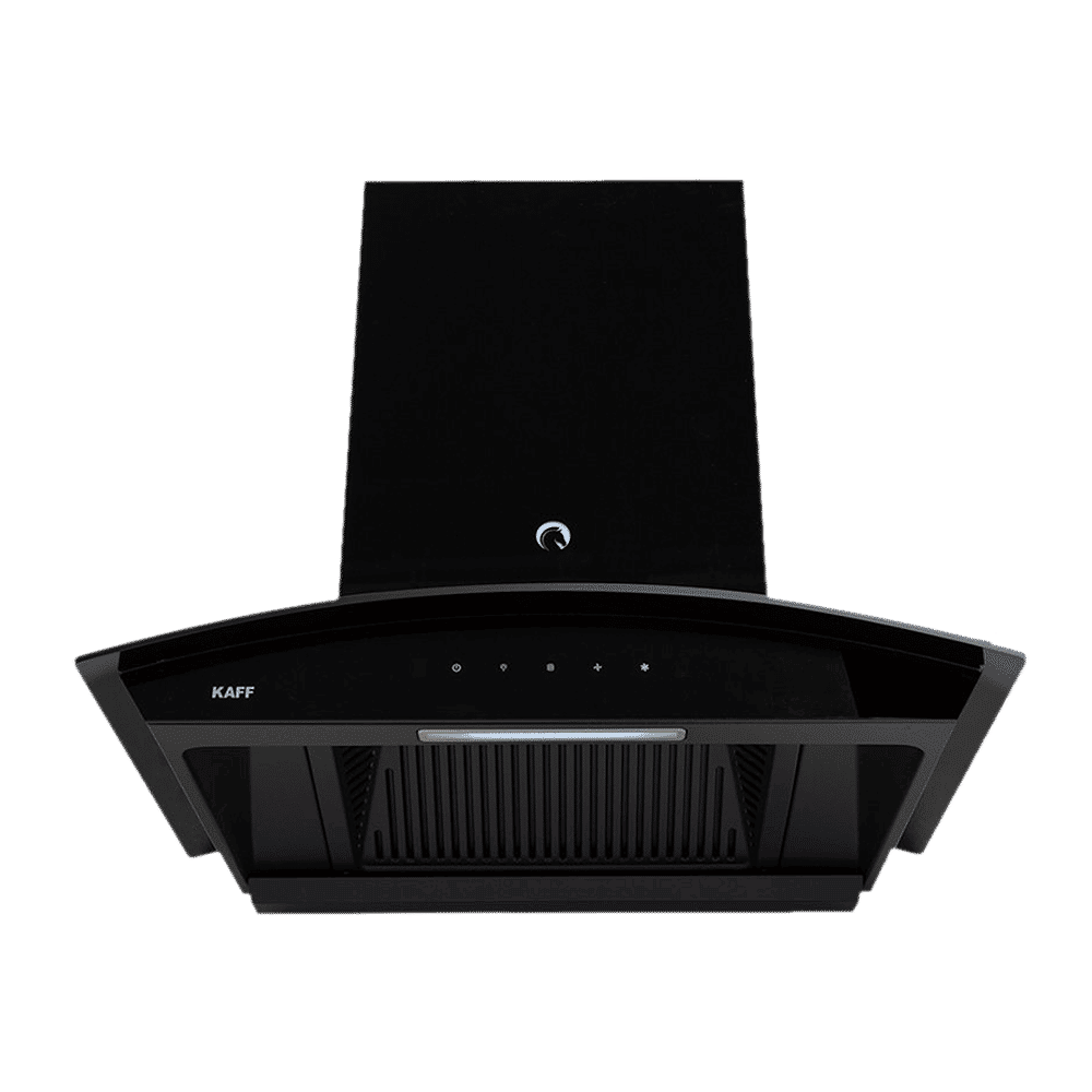 KAFF VASCO DHC 75cm 1250m3/hr Ducted Auto Clean Wall Mounted Chimney with Touch Control Panel (Black)_17