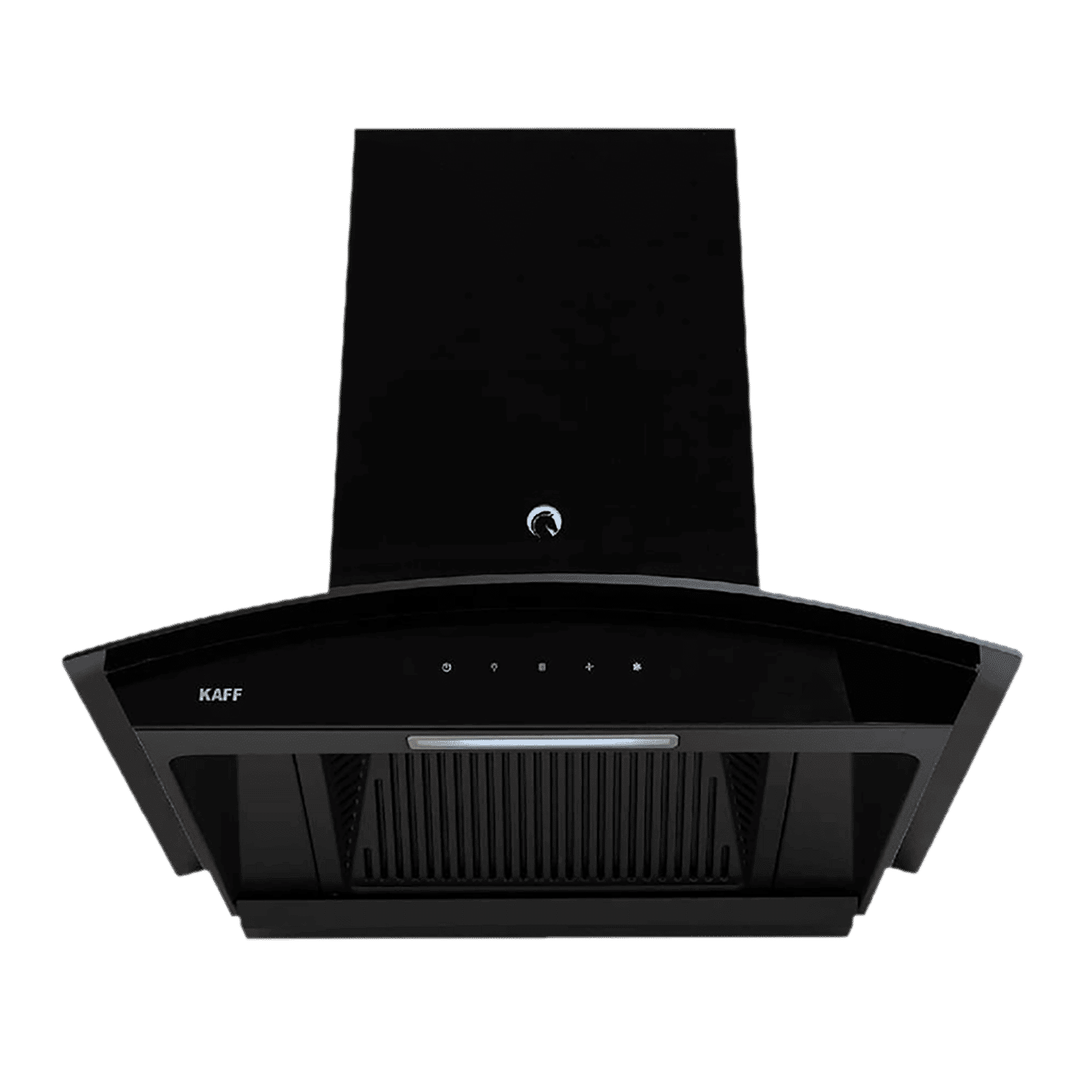 KAFF VASCO DHC 90cm 1250m3/hr Ducted Auto Clean Wall Mounted Chimney with 3 Speed Gesture Motion (Black)_1