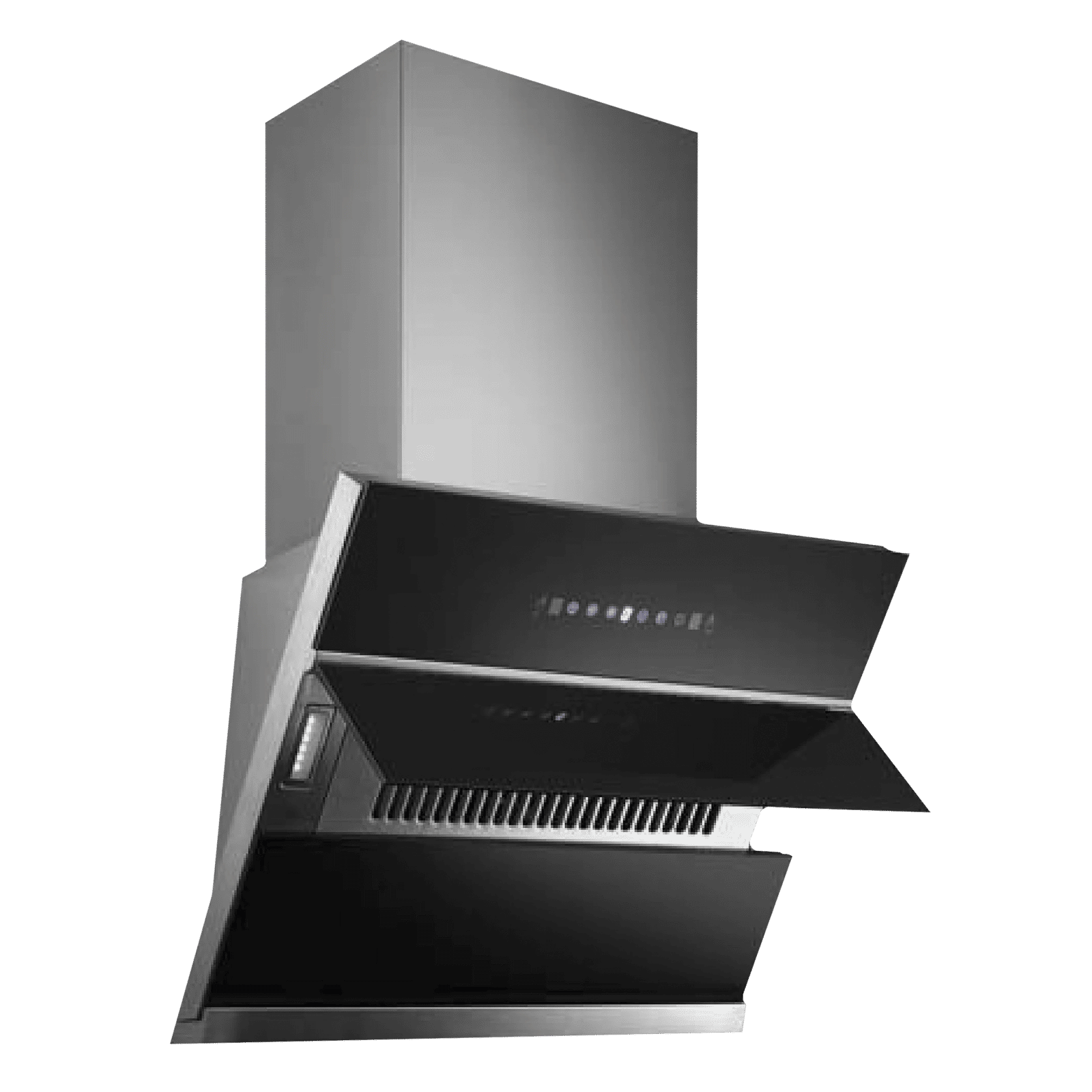 KAFF NOBELO TX DHC 60cm 1250m3/hr Ducted Auto Clean Wall Mounted Chimney with Touch Control Panel (Black)_12